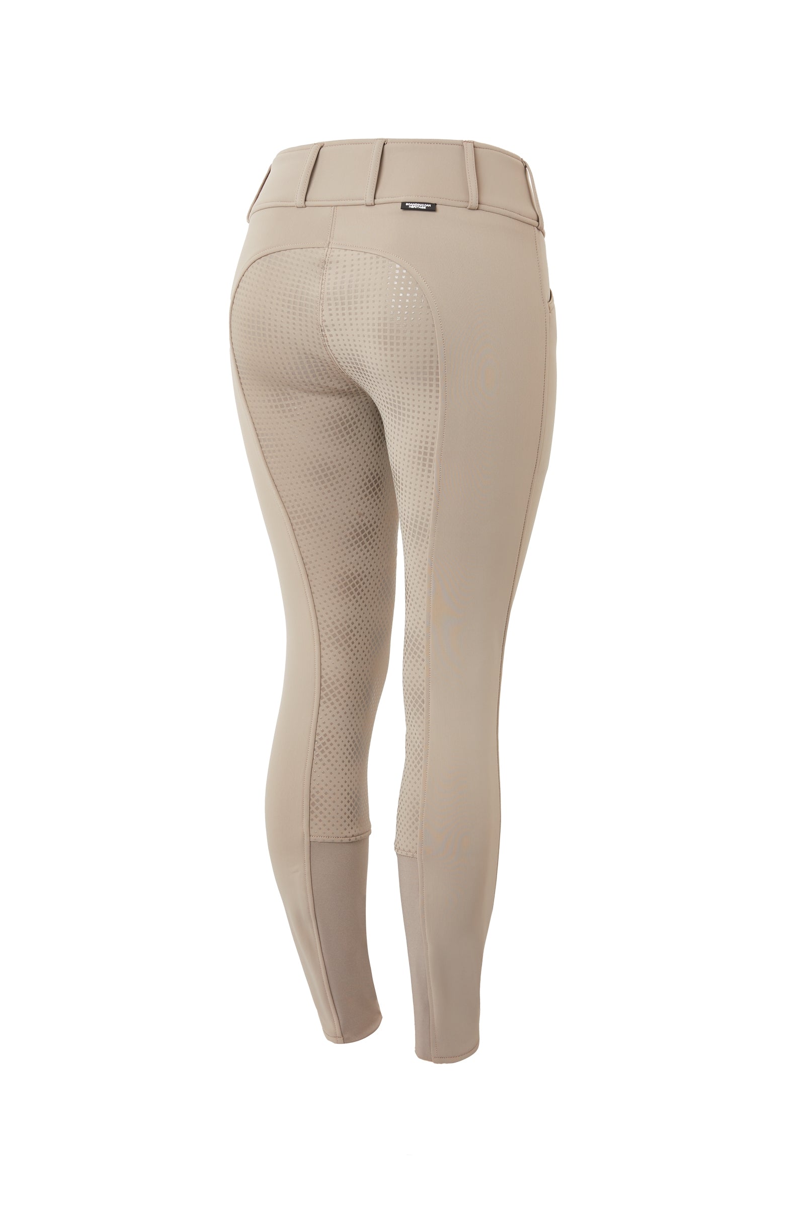 Horze Grand Prix Thermo Softshell Silicone FS Breeches for Women Womens Breeches