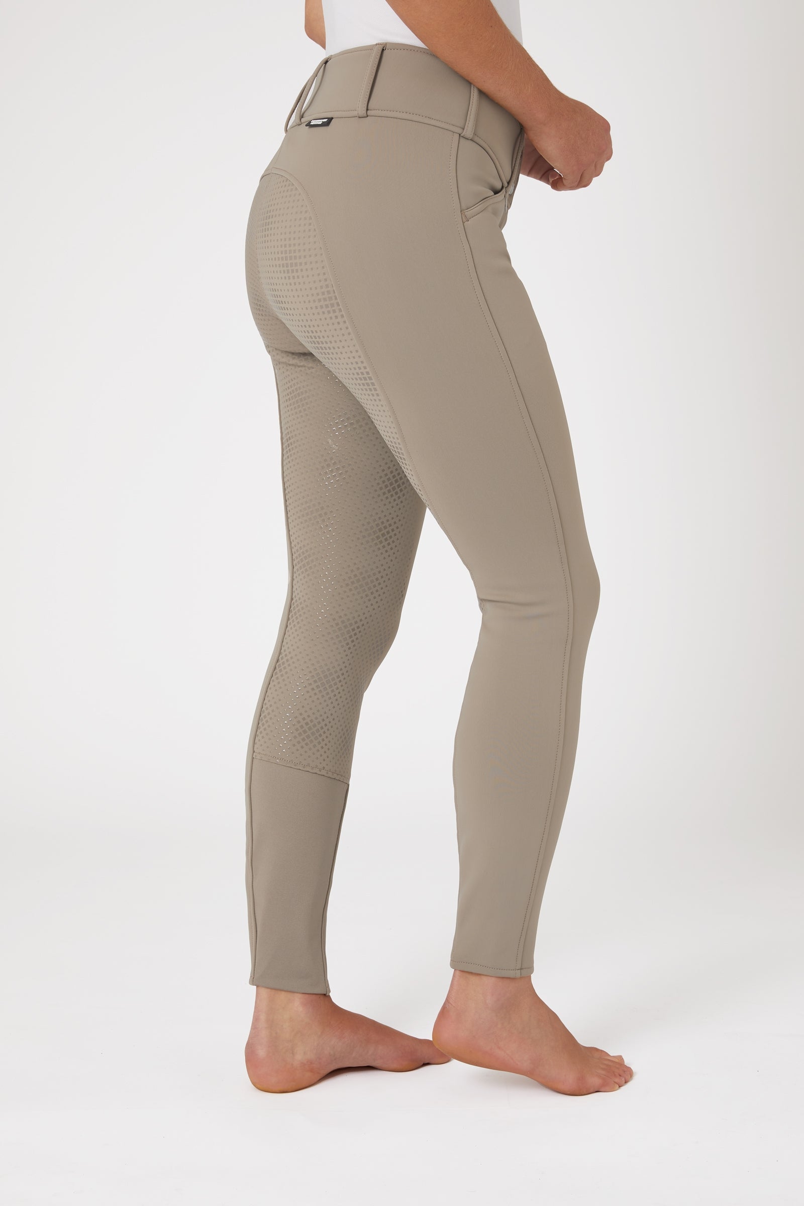 Horze Grand Prix Damen Winterreithose aus Softshellmaterial mit Vollbesatz und Silikon Grip Womens Breeches