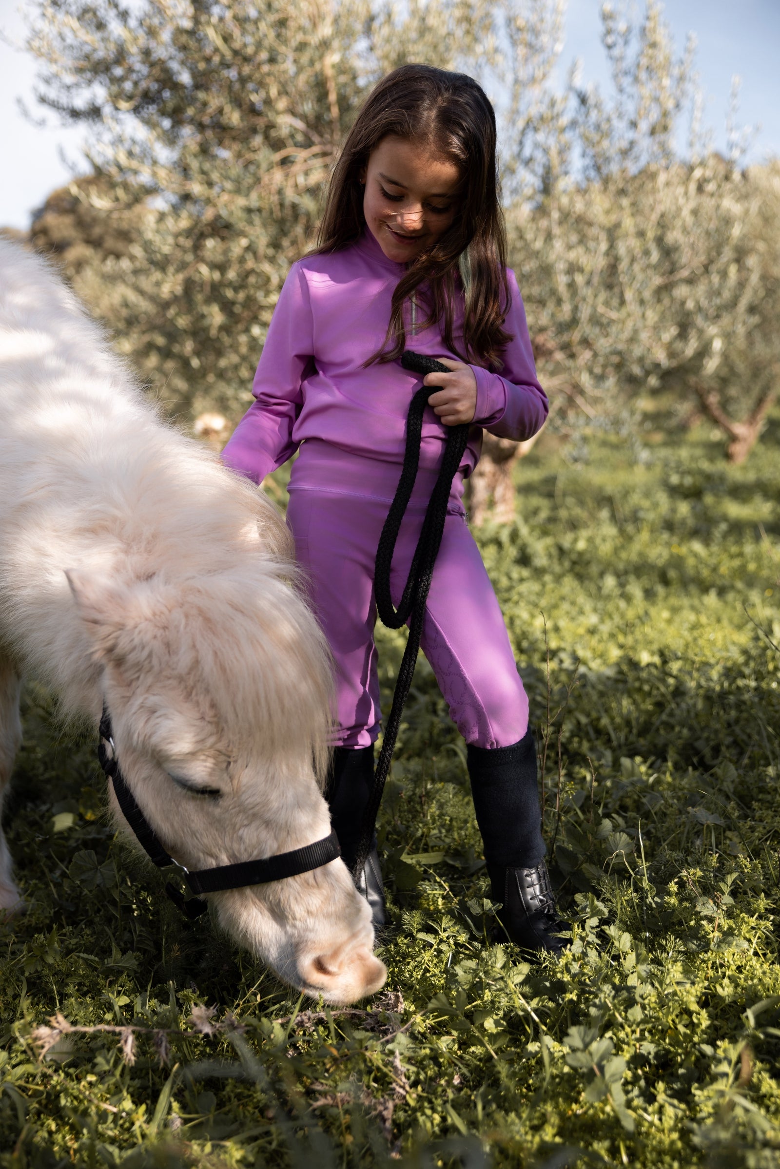 Horze Gillian Kids´ Full Seat Compression Tights Kids Apparel