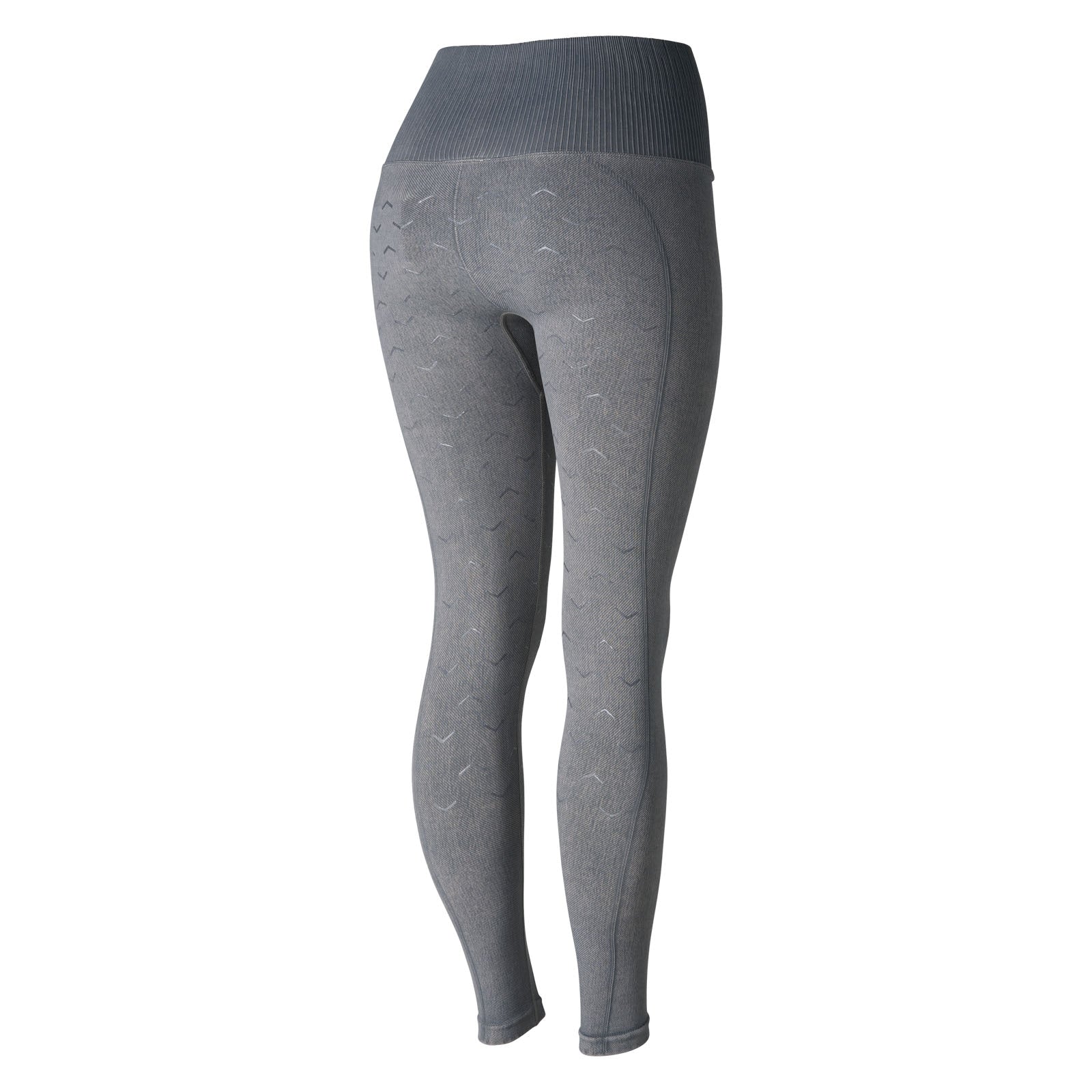 Horze Vanessa Reitleggings mit Vollbesatz, Nahtlos in Jeansoptik Womens Breeches