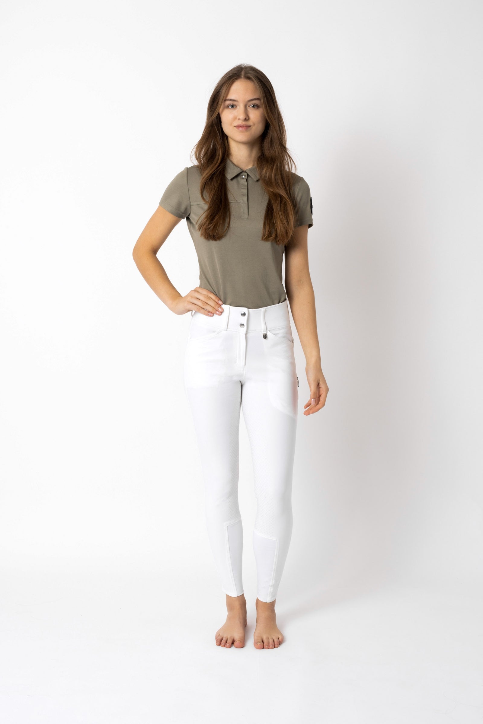 Horze Grand Prix II Women's Full Grip Breeches Womens Breeches