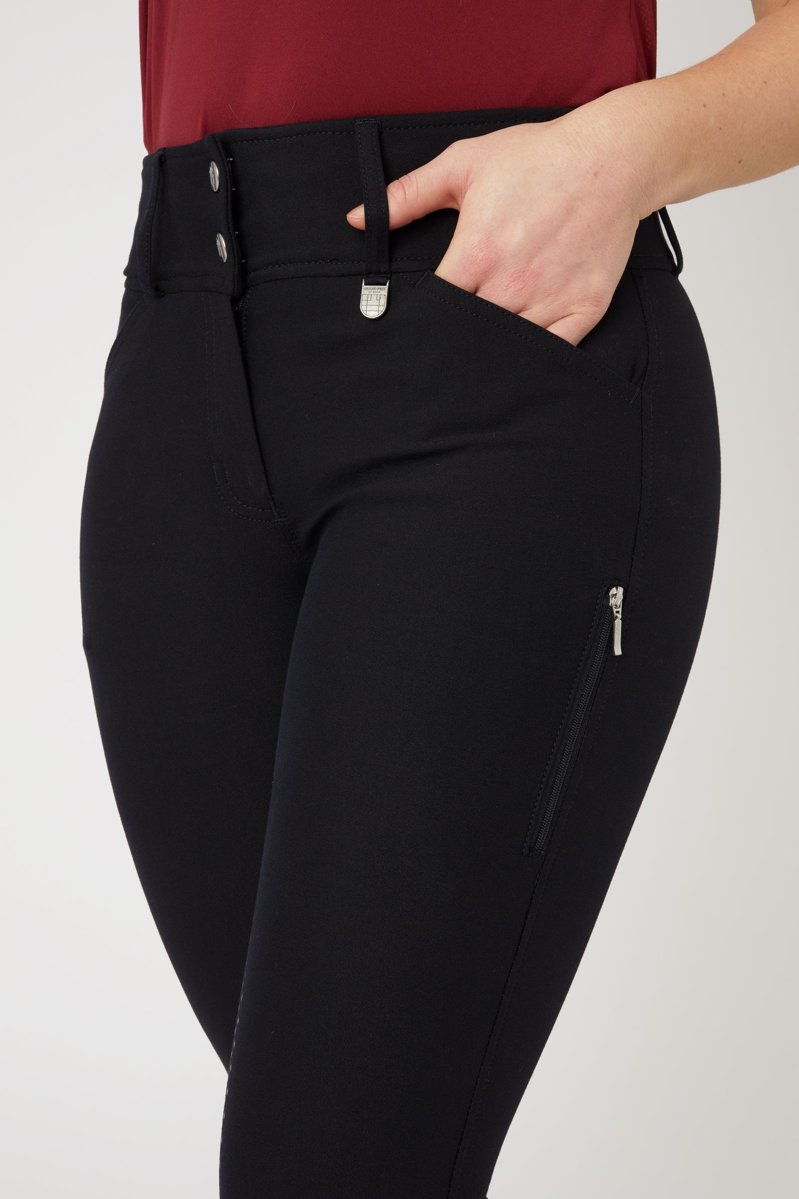 Horze Grand Prix II Women's Full Grip Breeches Womens Breeches