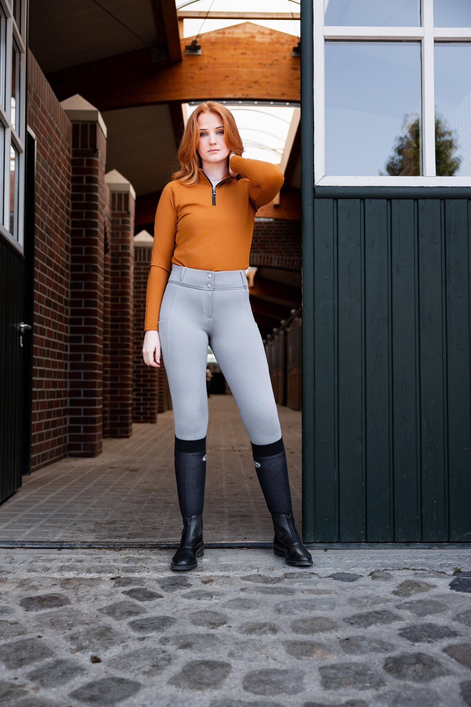 Horze Mira Fullgrip Thermobreeches Womens Breeches