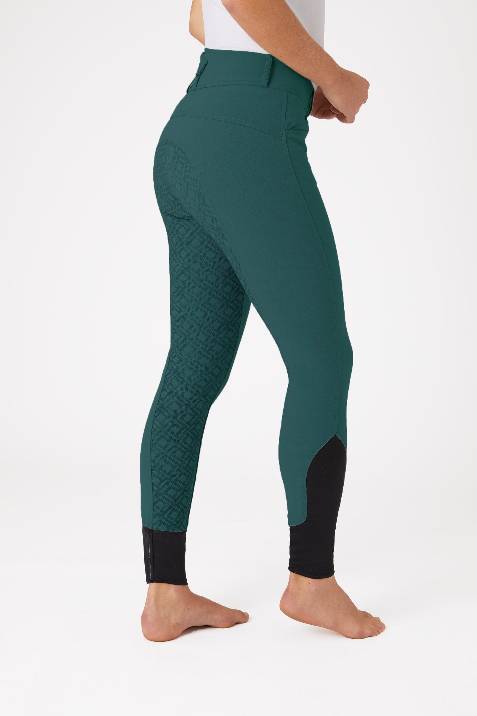 Horze Damenreithose mit Vollbesatz und hohem Bund Womens Breeches