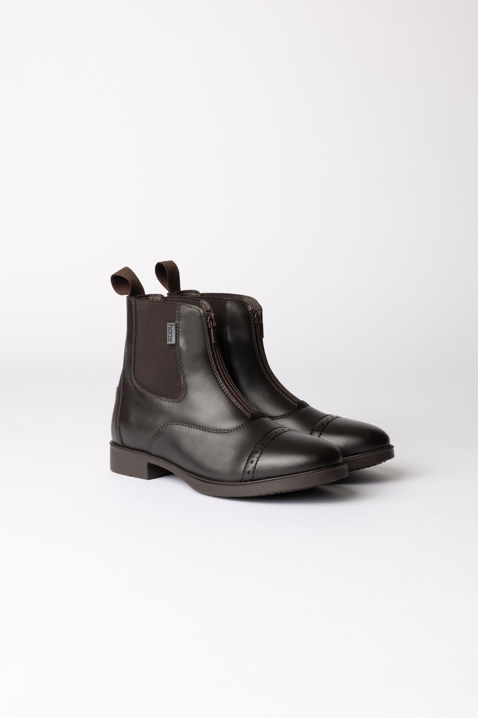 Horze Wexford Women's Front-Zip Jodhpur Boots Riding Boots & Riding Shoes