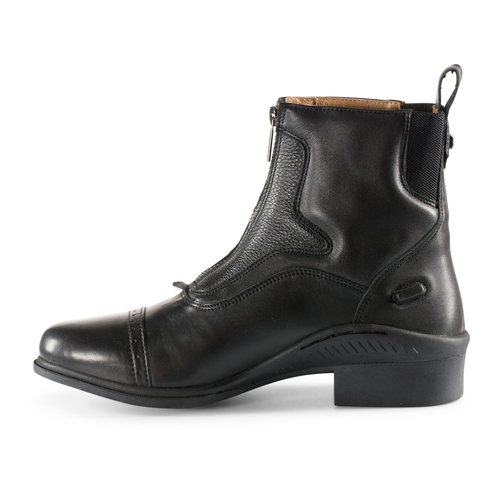 Horze Suffolk Front-Zip Jodhpur Boots Riding Boots & Riding Shoes