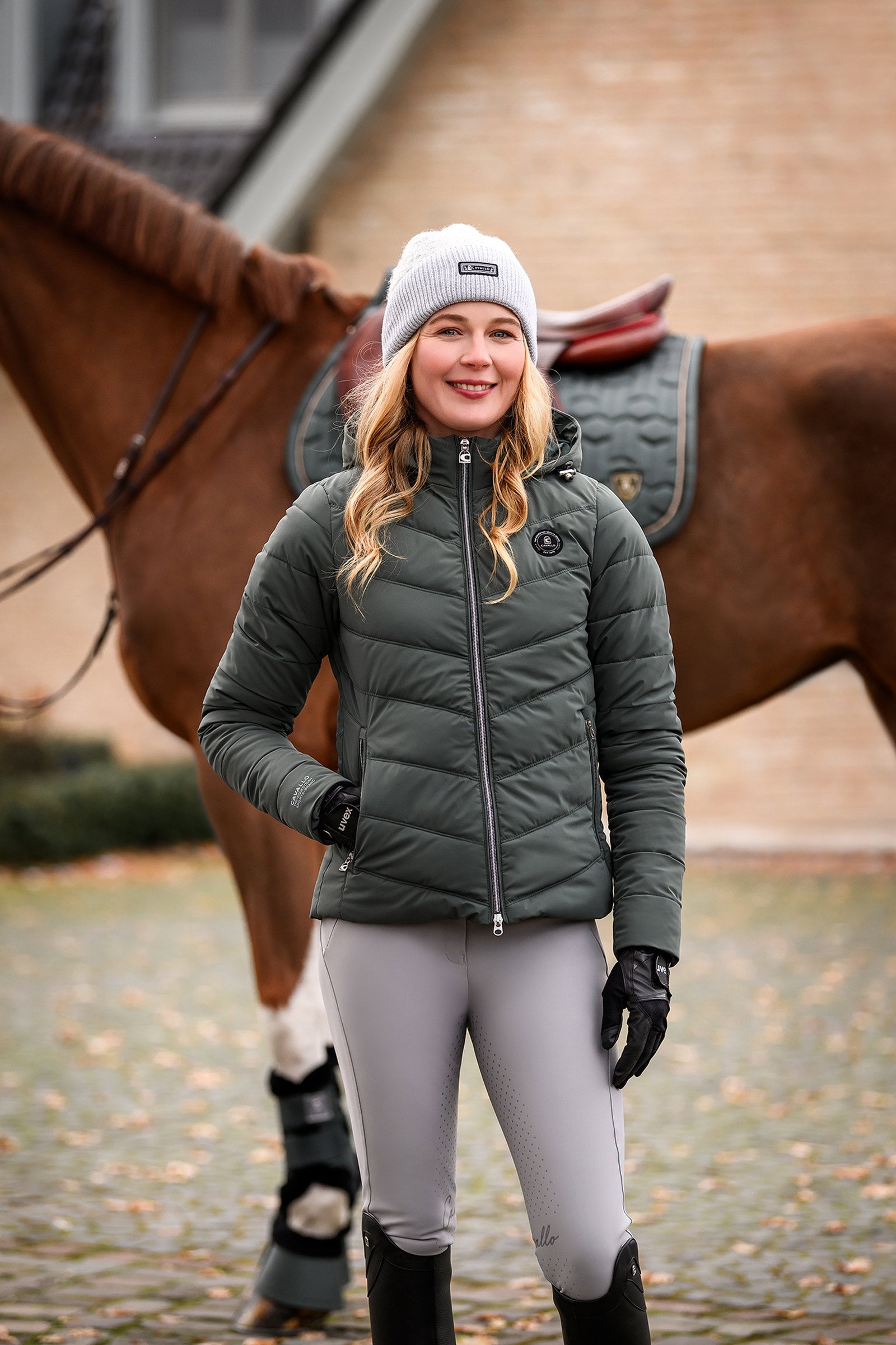 Cavallo CAVALMENA Women Puffer Jacket Women’s Riding Clothing