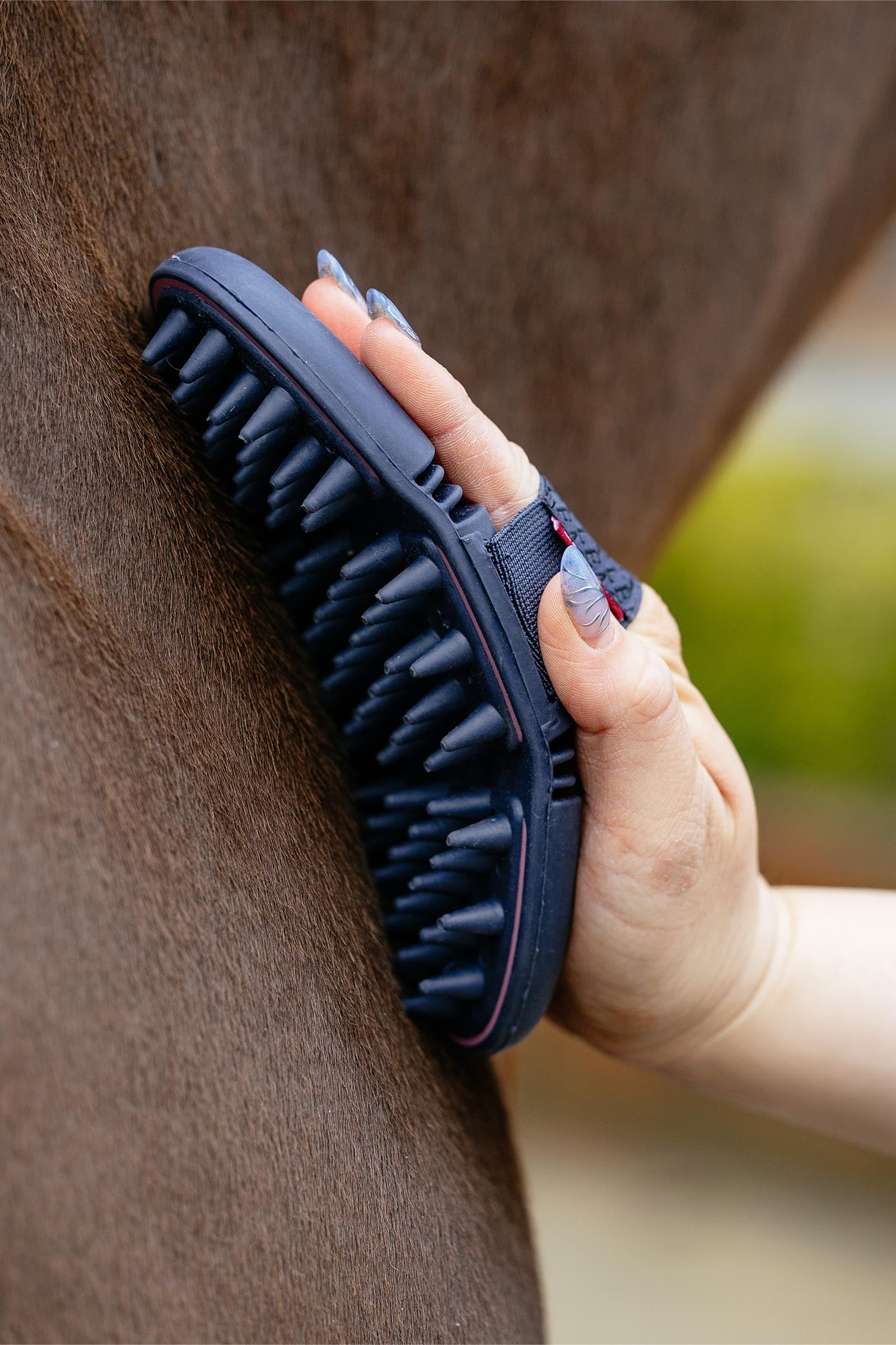 LeMieux Flexi Massage Brush Horse Grooming Tools