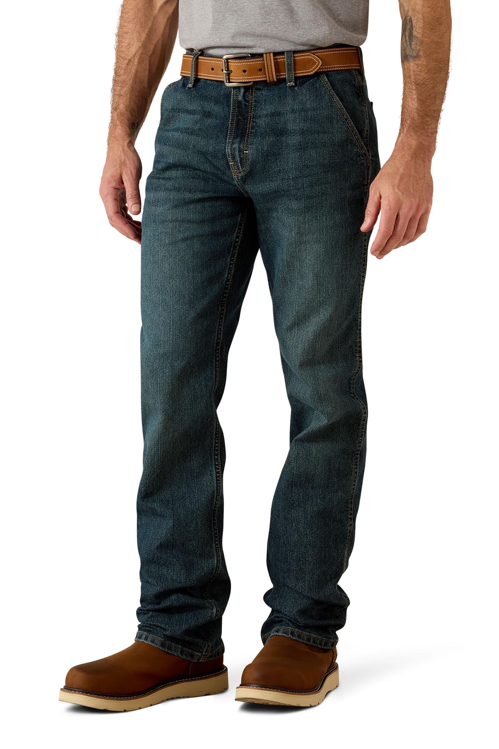 Ariat Rebar M7 Slim DuraStretch Workhorse Herren Workhorse-Jeans mit geradem Bein Herren Reitbekleidung