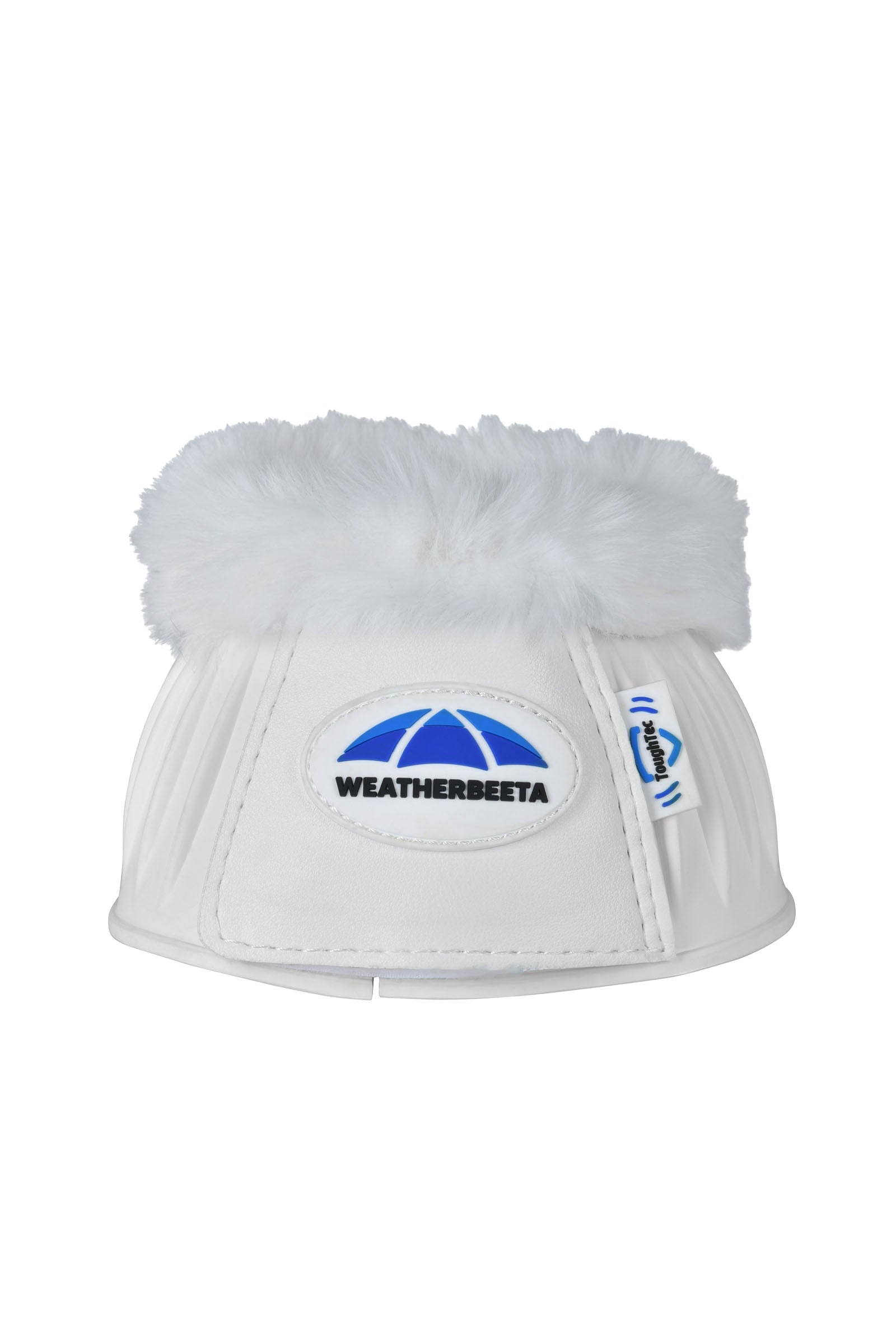 Weatherbeeta Tough-Tec Prime Fleece Trim Rubber Bell Boots Leg & Hoof Protection