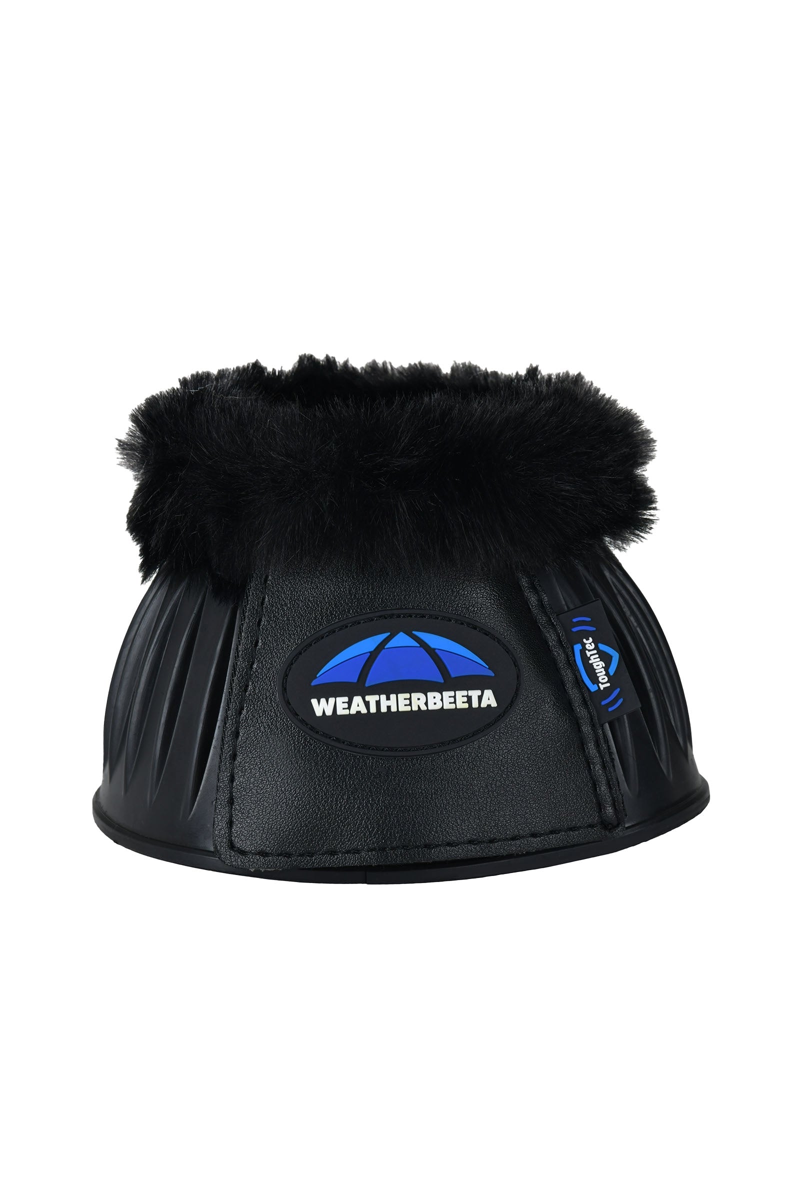 Weatherbeeta Tough-Tec Prime Fleece Trim Rubber Bell Boots Leg Protection & Hoof Protection for Horses