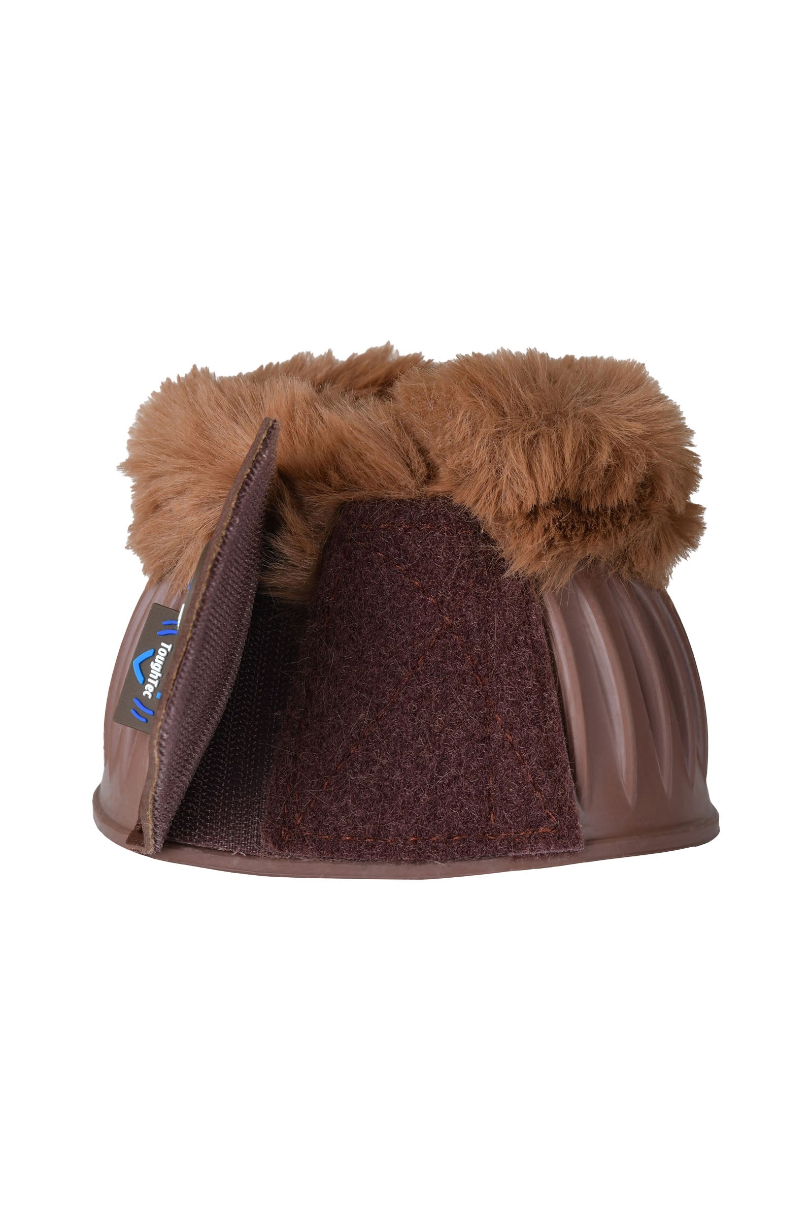 Weatherbeeta Tough-Tec Prime Fleece Trim Rubber Bell Boots Leg & Hoof Protection