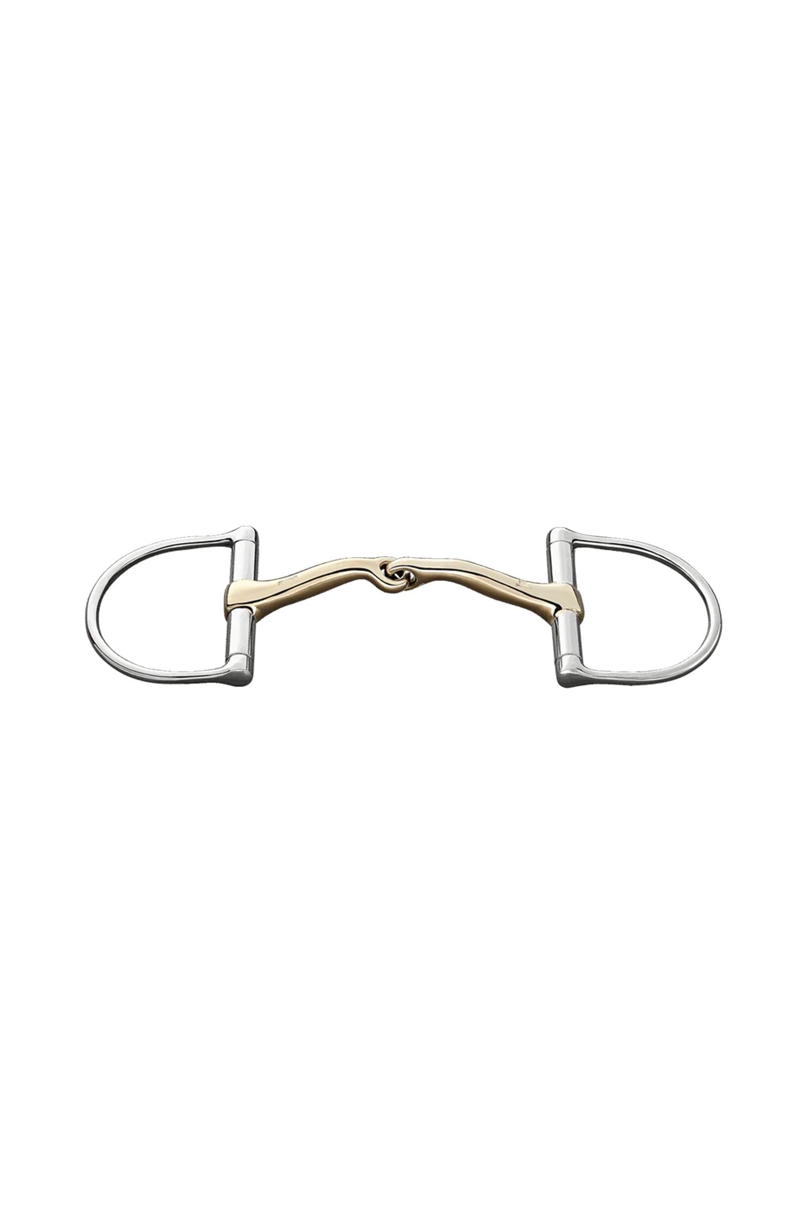 Sprenger KK geformte D-Ring Wassertrense, einfach gebrochen, 16 mm, Sensogan Gebisse