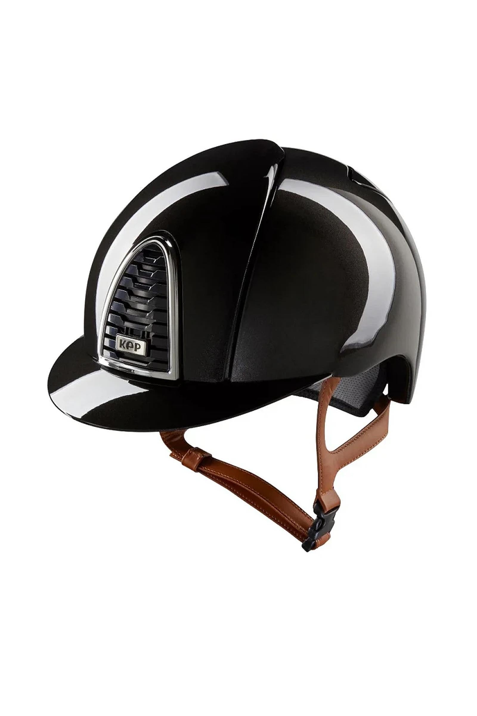 KEP Helmets KEP Cromo 2.0 Shine/Beige Polo Riding Helmet, App Compatible Reithelme & Sicherheitswesten