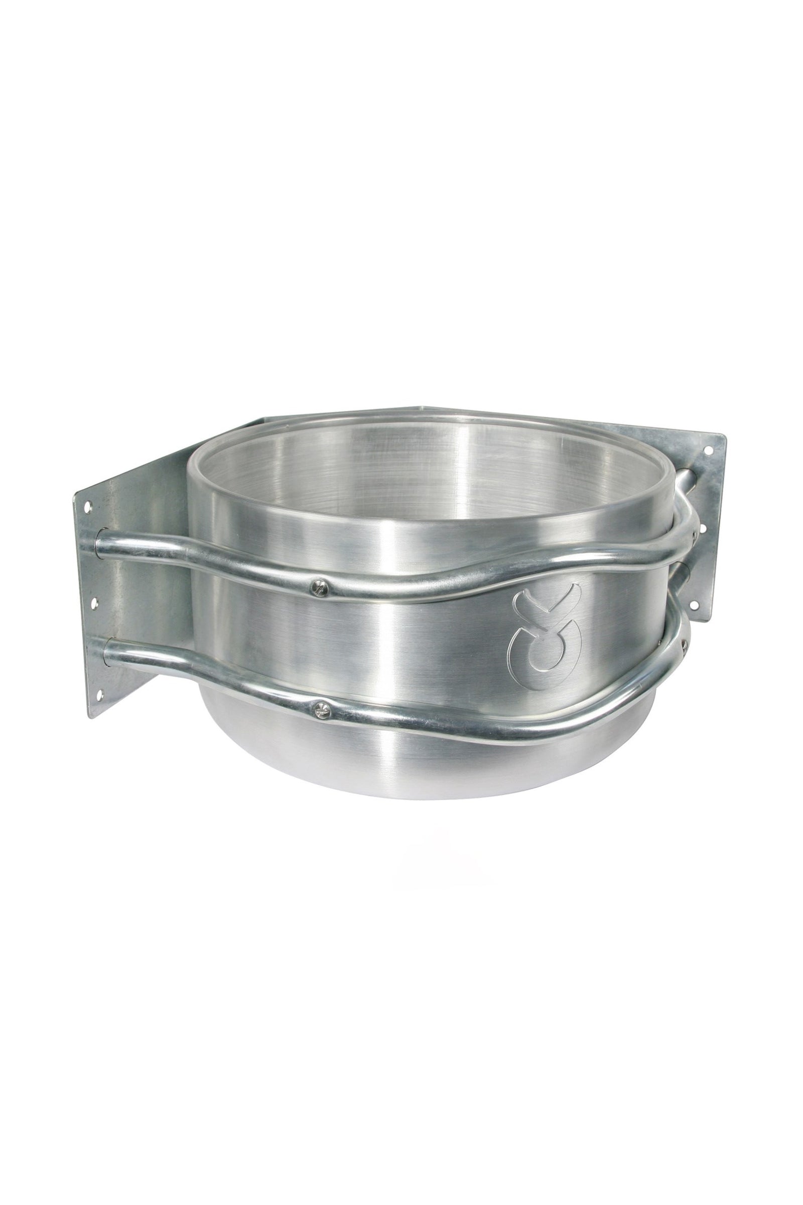 Kerbl Feed trough aluminium, round Horse Feeders & Waterers