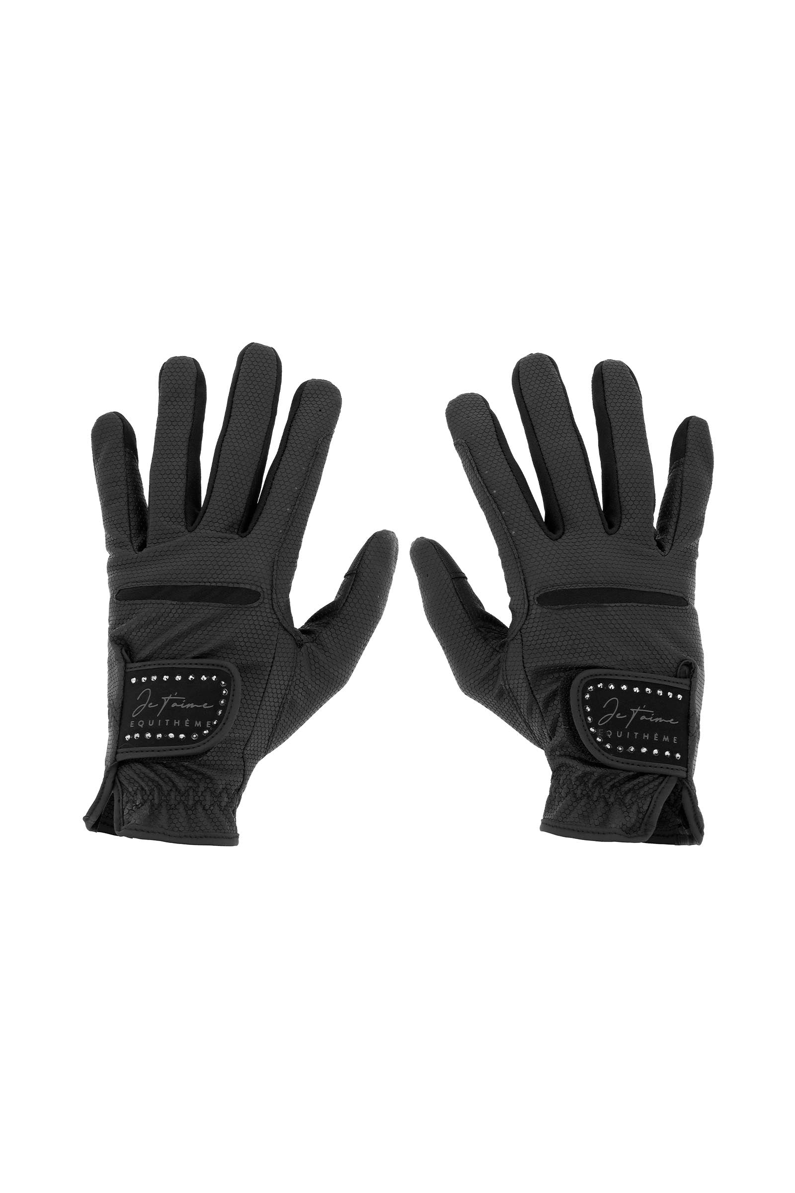 EQUITHÈME Strass Je t'aime Gloves Riding Gloves
