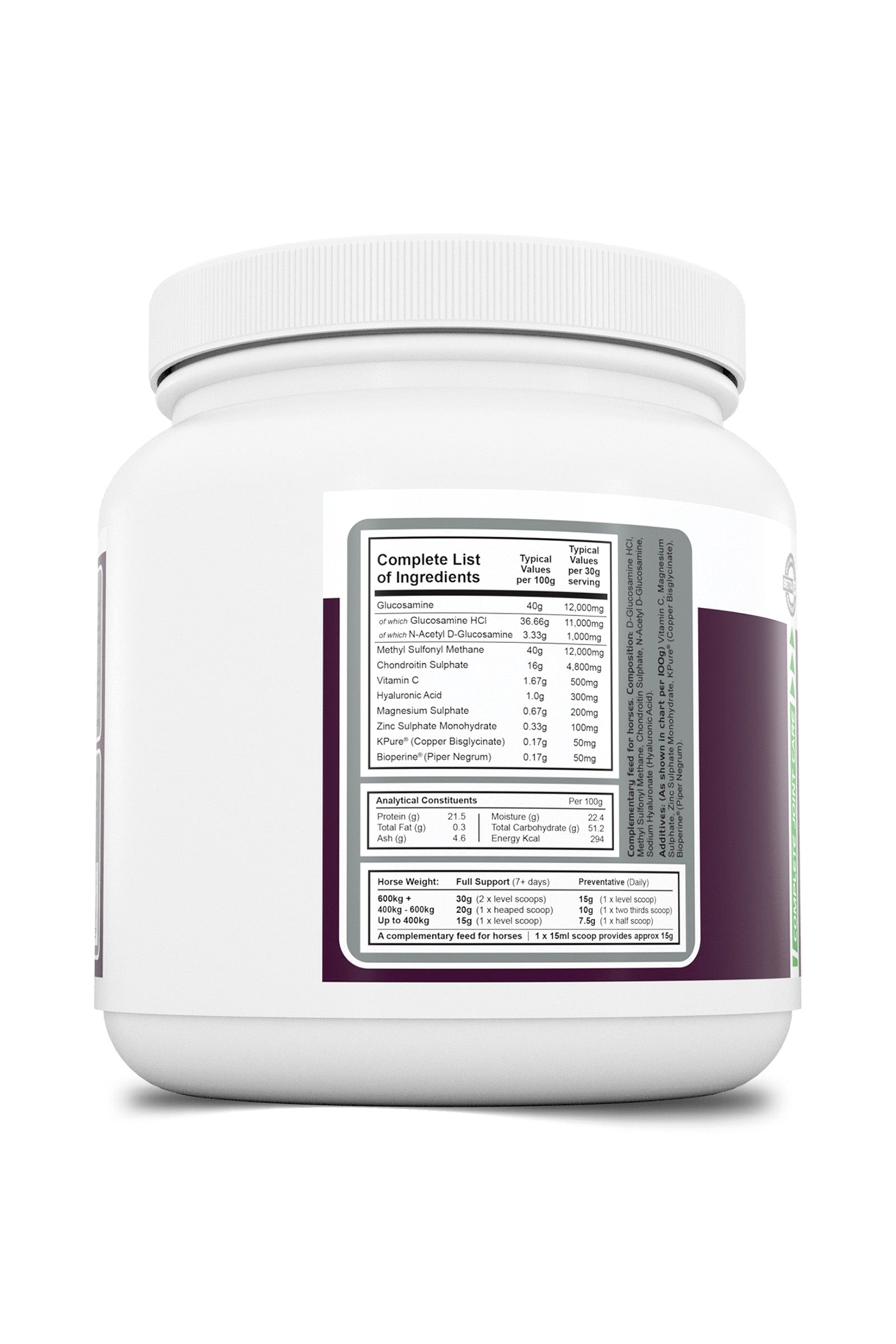 Betta Life PharmaQuin Joint Complete Ha Equine Gelenkergänzungsmittel, 400g Horse Feed & Nutrition