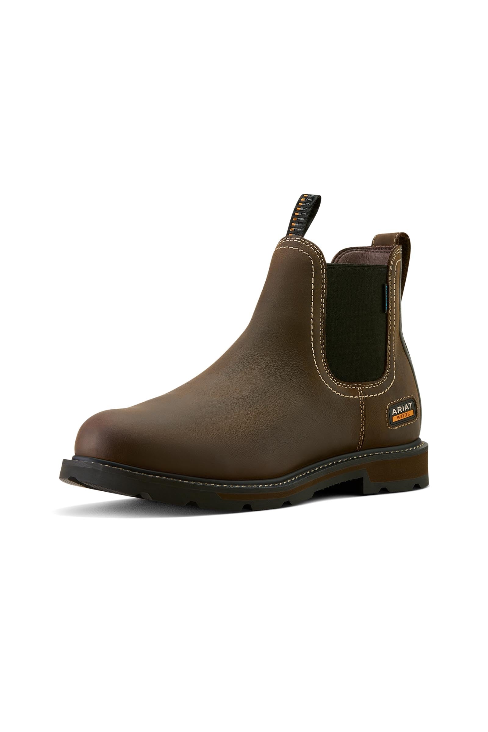 Ariat Groundbreaker Chelsea Wasserdichte Arbeitsstiefel mit weicher Zehenkappe Herren Reitbekleidung