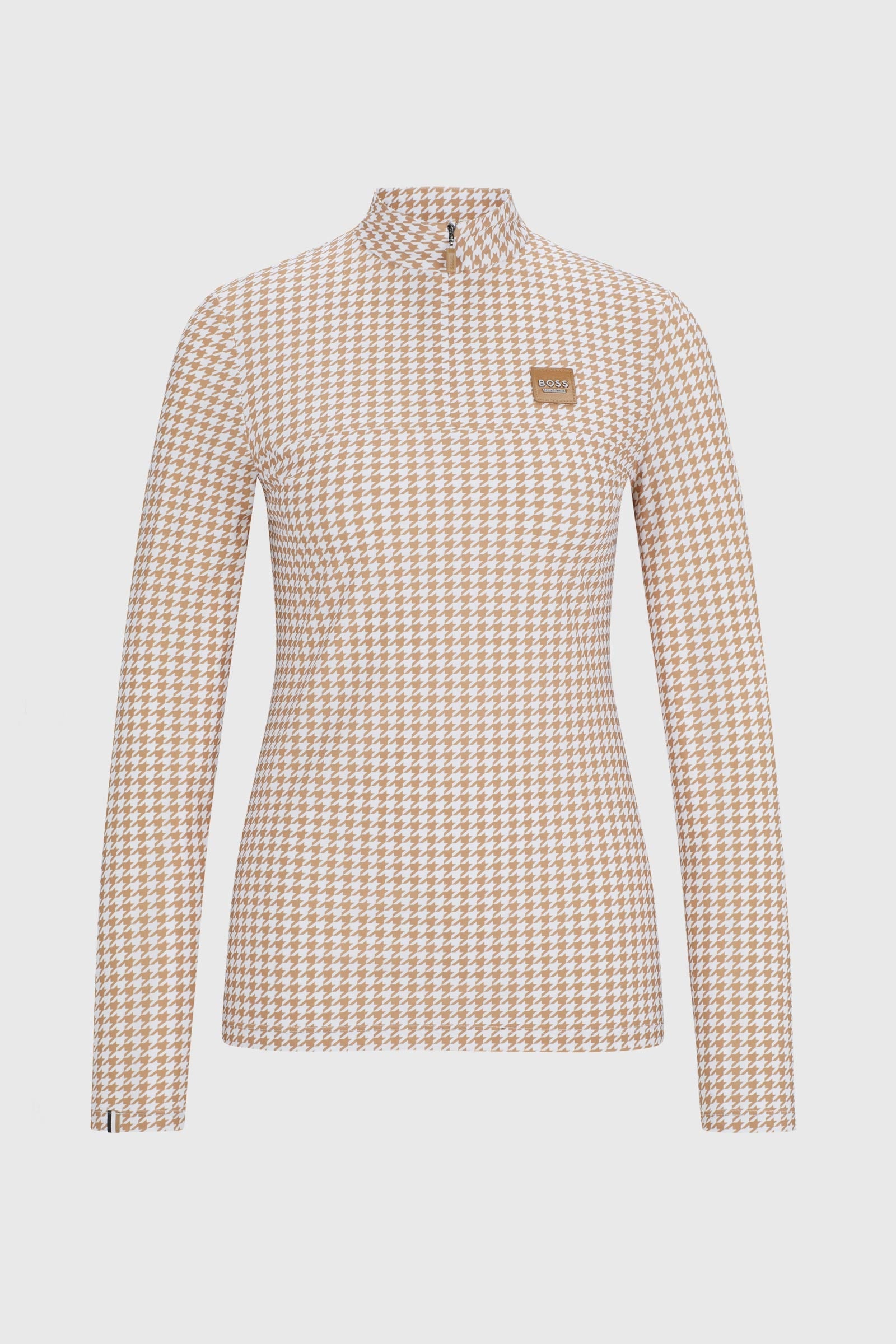 BOSS Equestrian Boss Rachel Trainingsshirt Houndstooth Damen Reitbekleidung