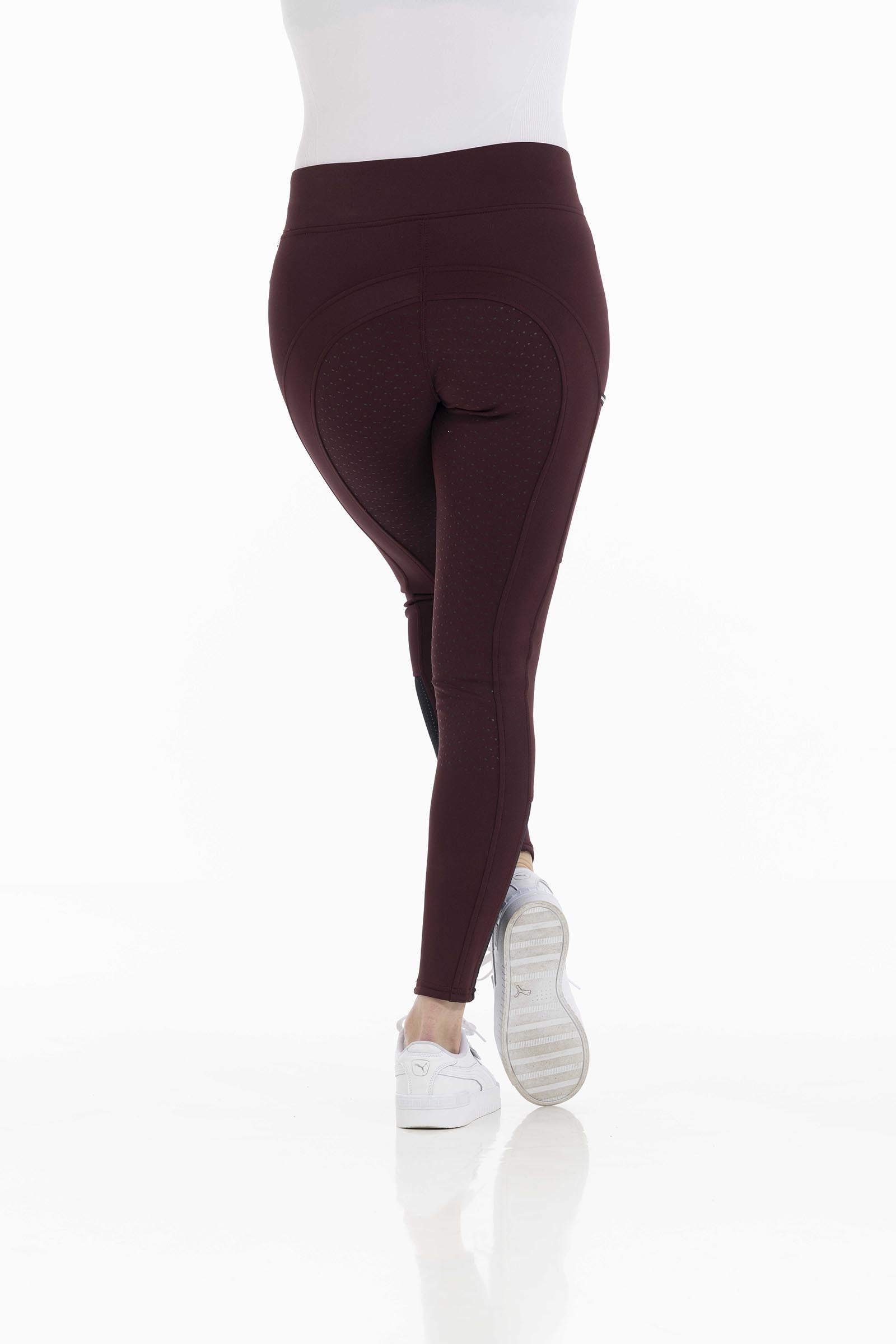 EQUITHÈME Brigitte Damen Reitleggings mit Silikonvollbesatz Womens Breeches