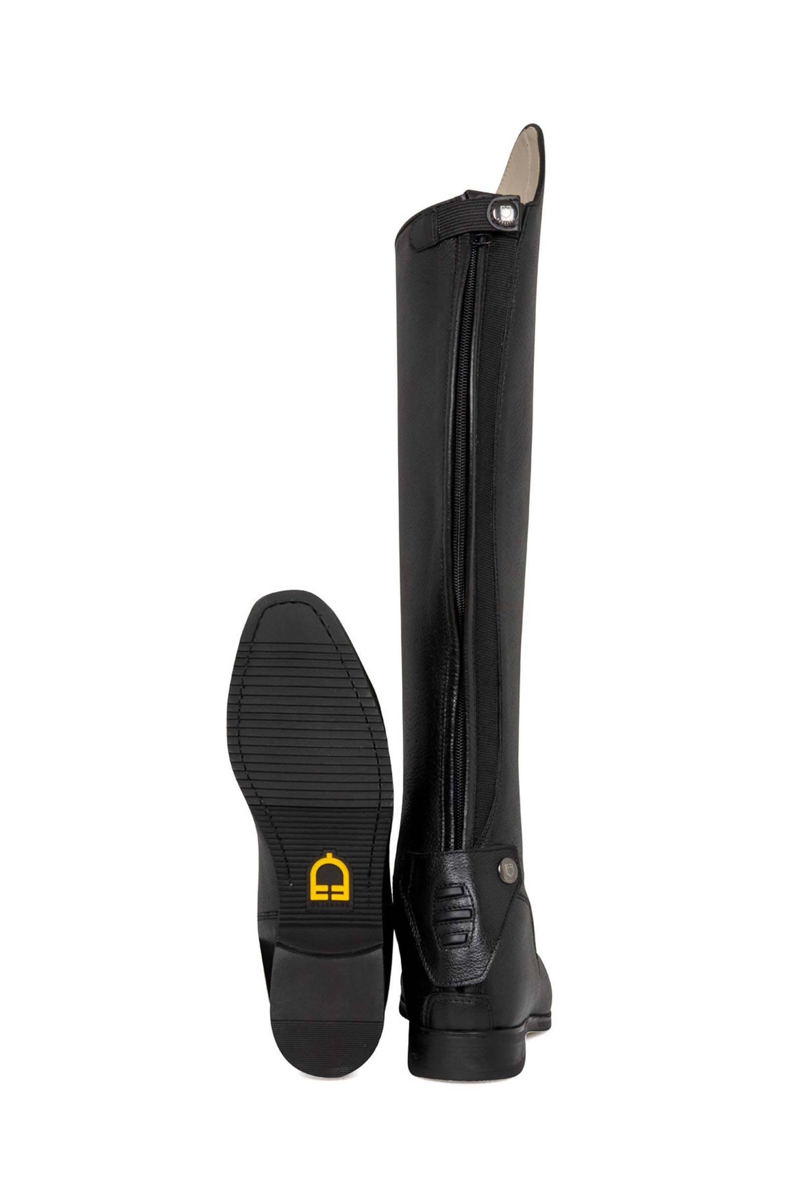 Equestro Unisex Calfskin Boots With Front Laces Riding Boots & Riding Shoes