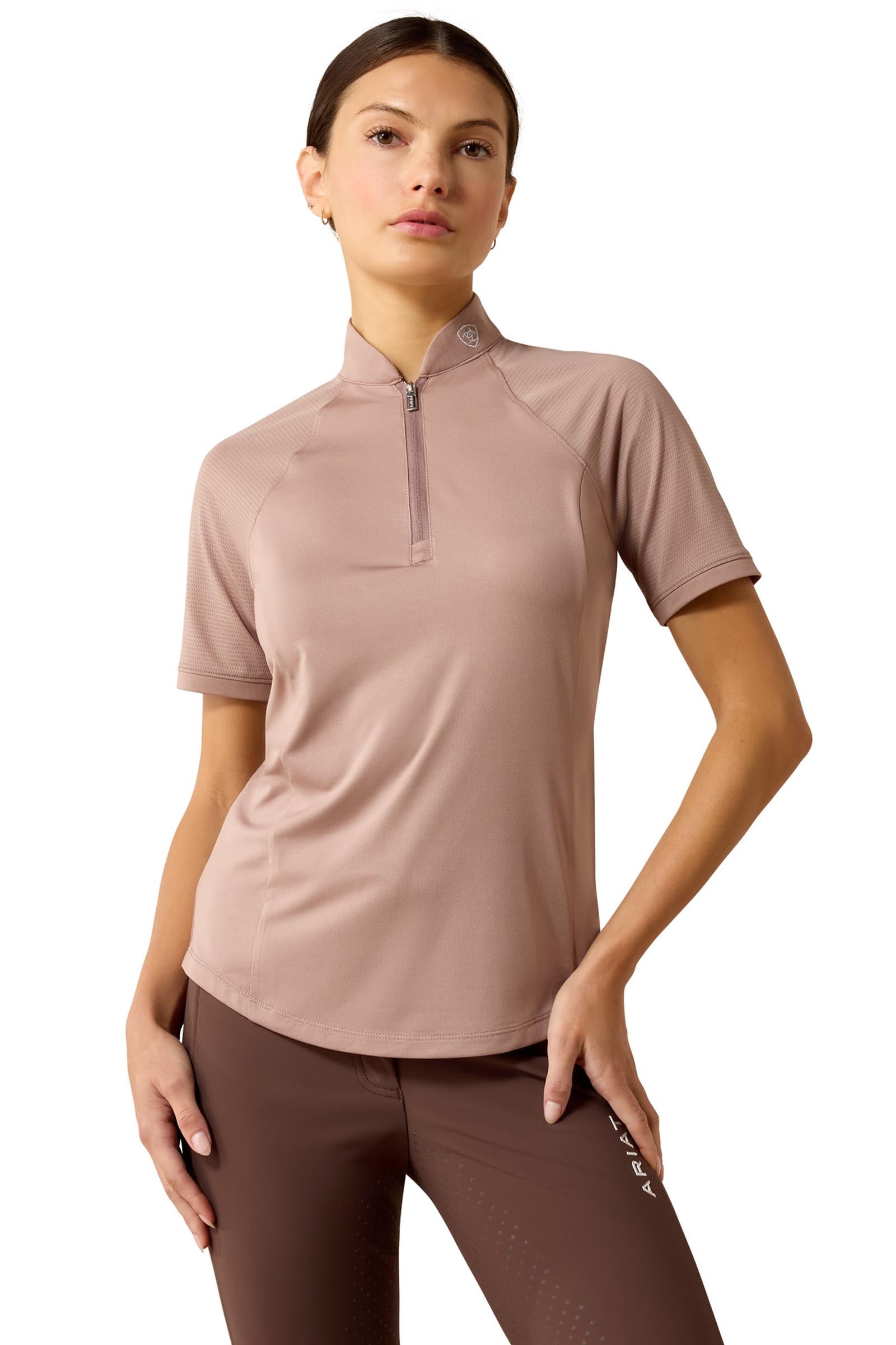 Ariat Soquel Damen Baselayer mit 1/4 Reißverschluss Damen Reitbekleidung