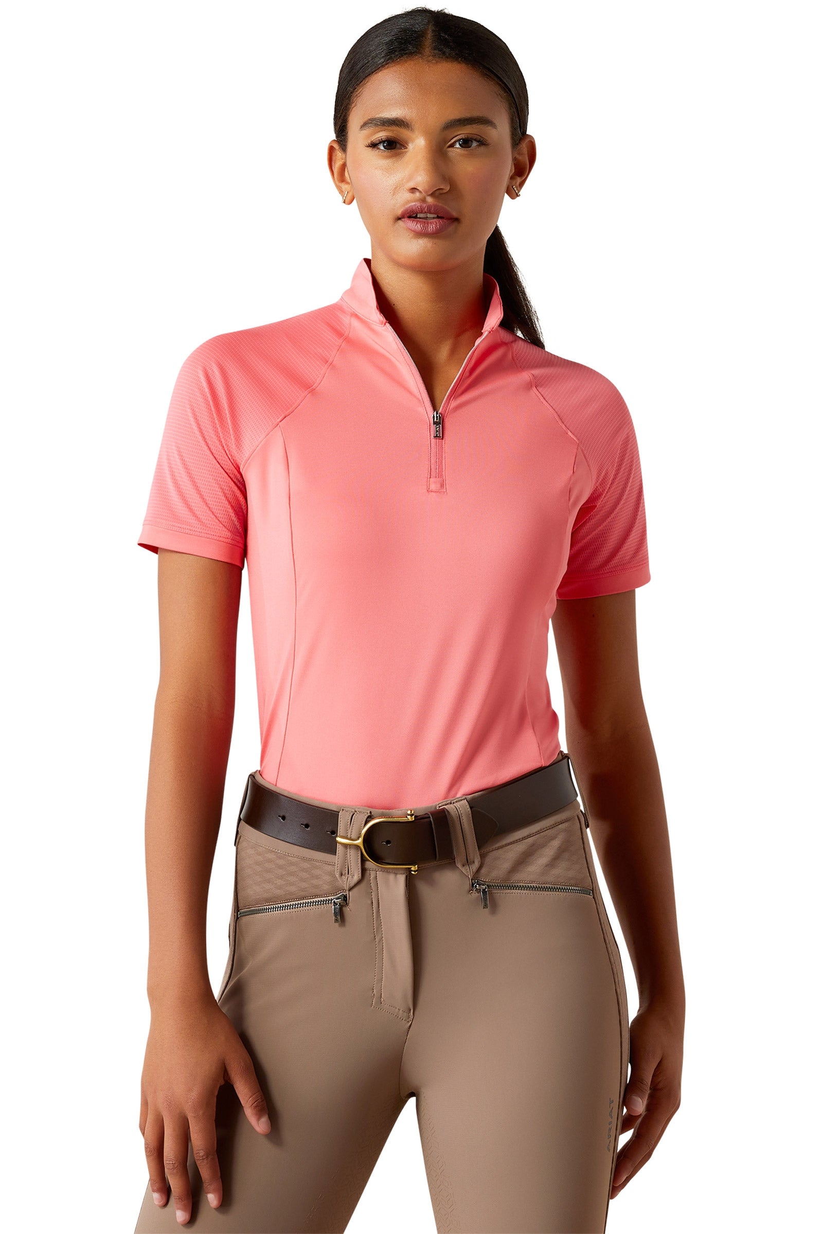 Ariat Soquel Damen Baselayer mit 1/4 Reißverschluss Damen Reitbekleidung