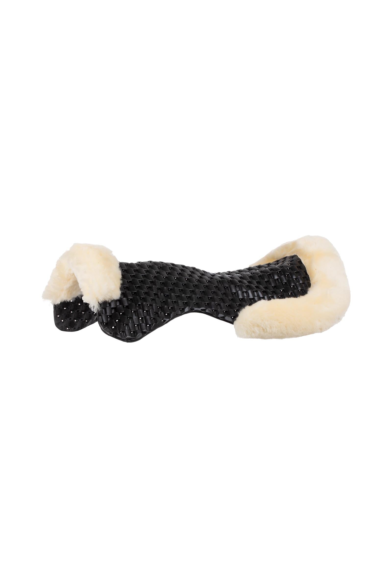 Acavallo Gel Anti-Rutsch Respira mit Schaffell Ausschnitt flach Schabracken