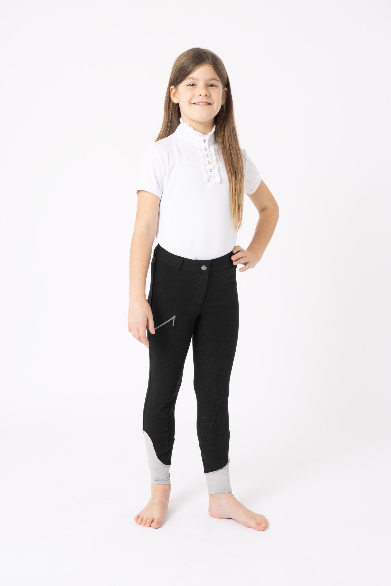 Horze Felicia Kids´ Breeches With Full Grip Kids Apparel