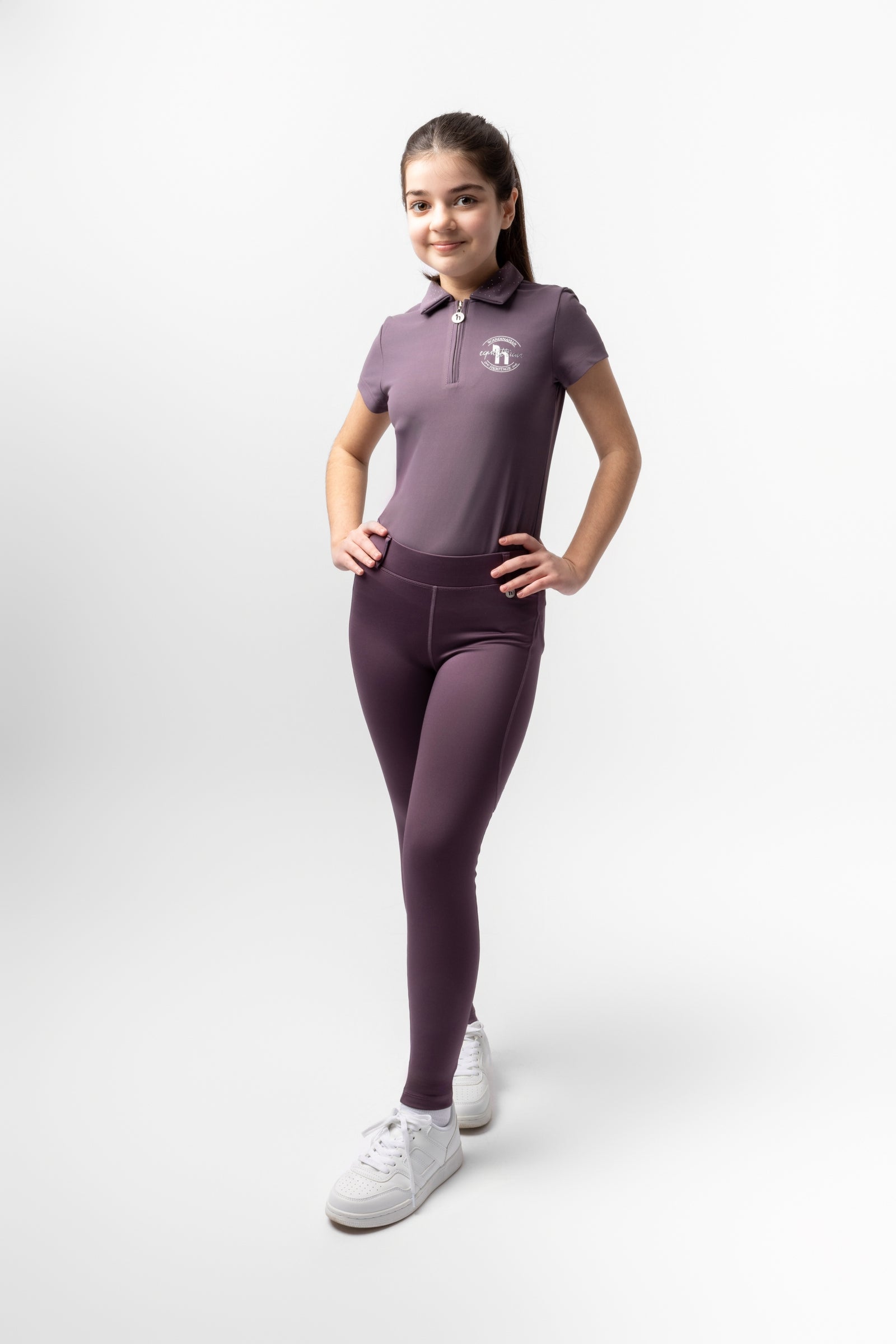 Horze Dea Kids´ Riding Tights With Full Grip Kids Apparel