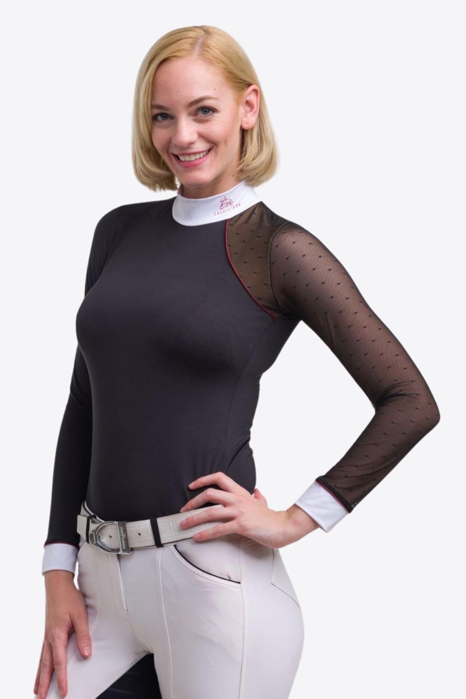 Cavalliera Modern Dame Women´s Riding Show Shirt, Long Sleeve Women’s Riding Clothing