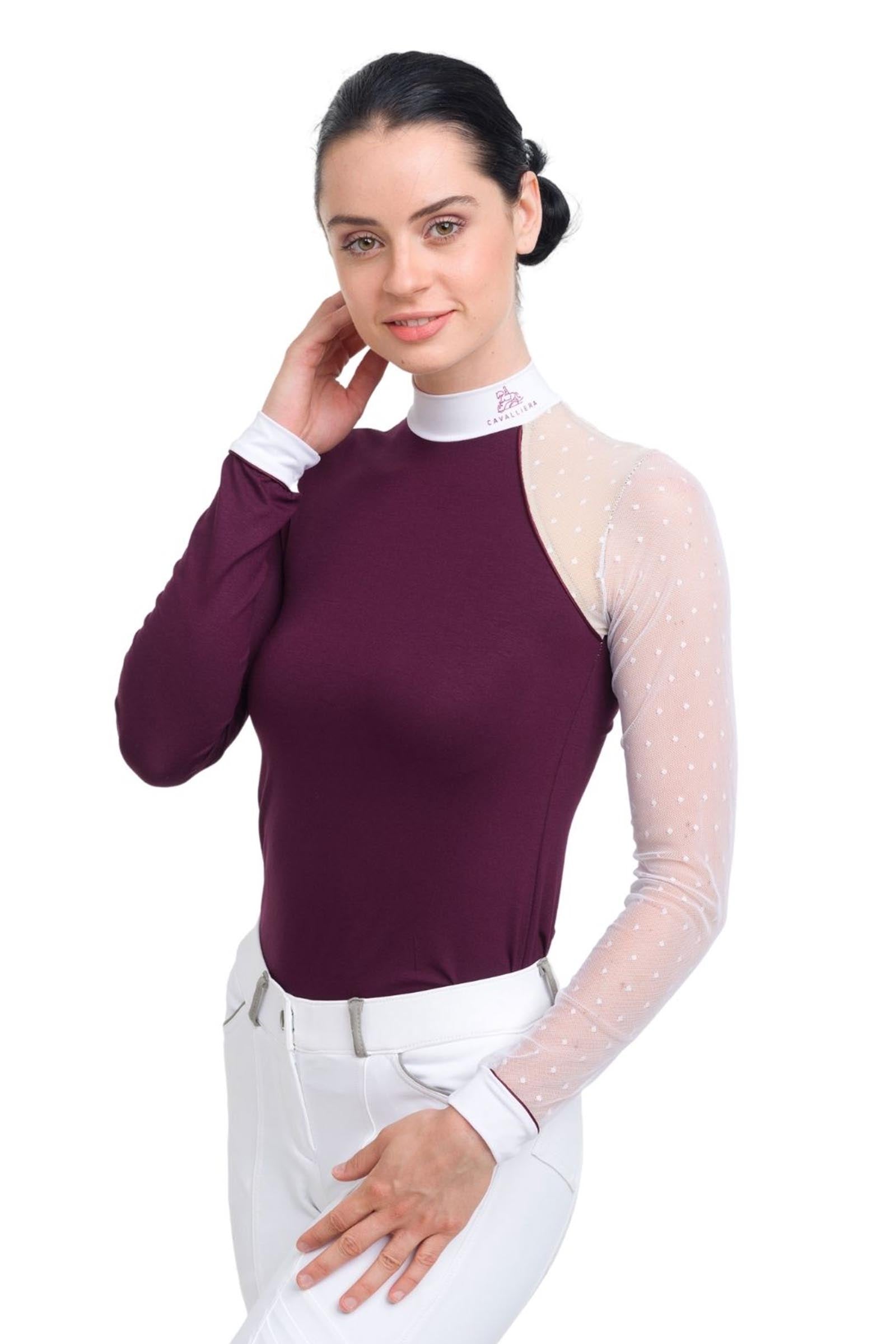 Cavalliera Modern Dame Women´s Riding Show Shirt, Long Sleeve Women’s Riding Clothing