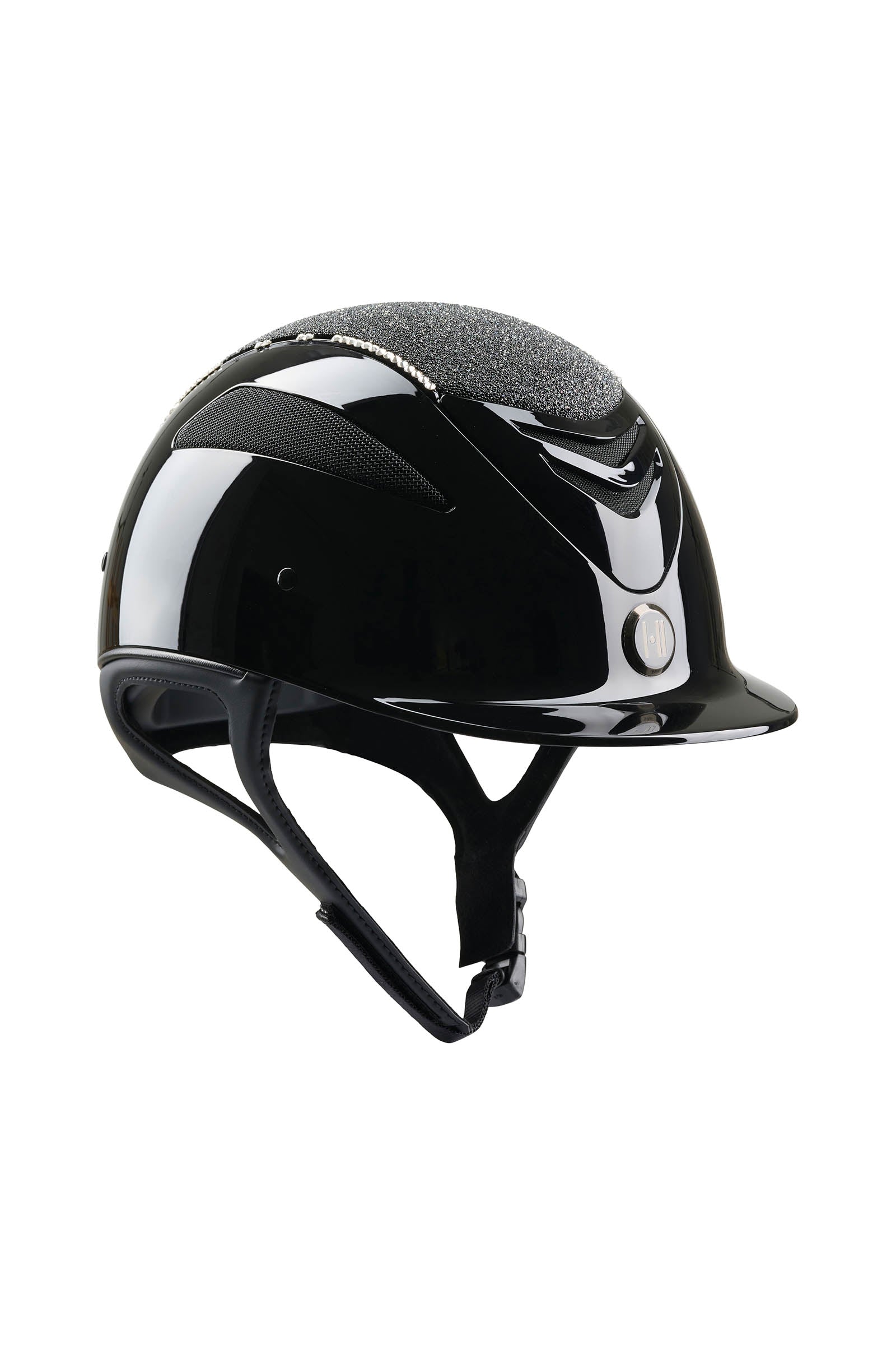 OneK Defender Pro Glossy Glitter Swarovski Reithelme & Sicherheitswesten