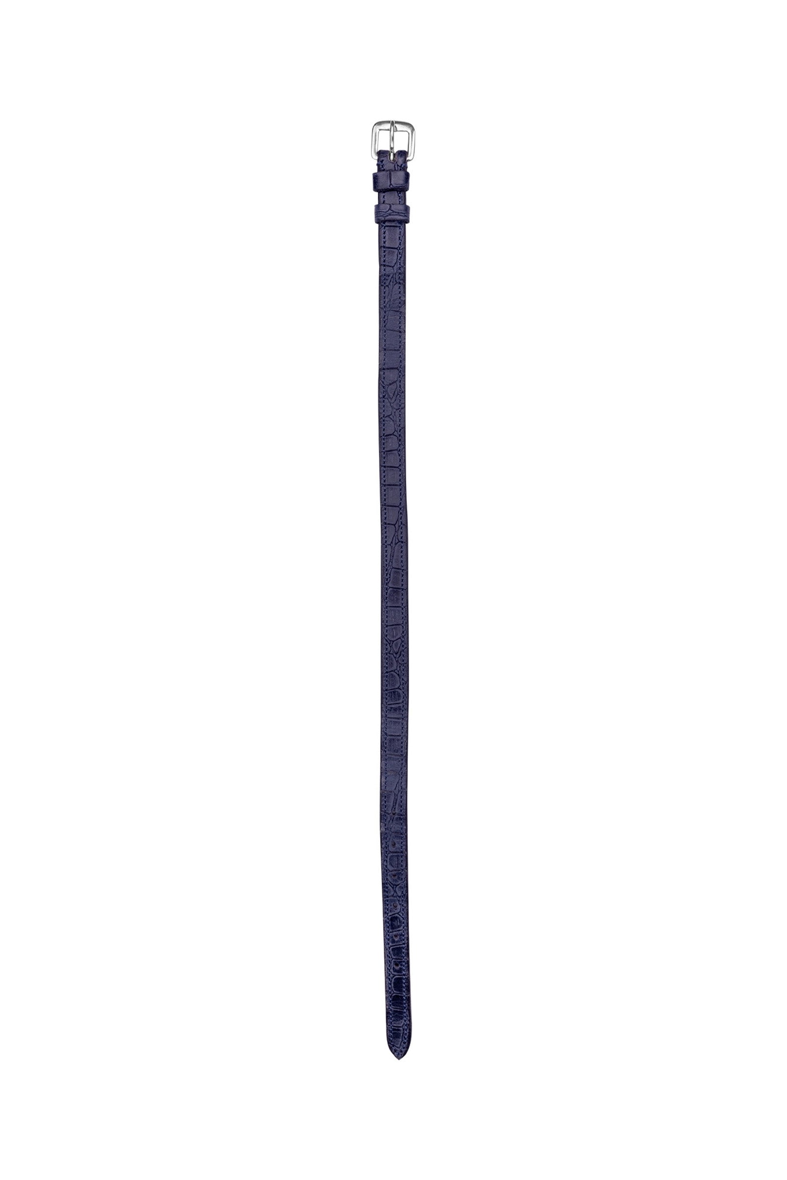 Waldhausen Leather Spur Straps With Croco Embossing Riding Whips, Crops & Spurs
