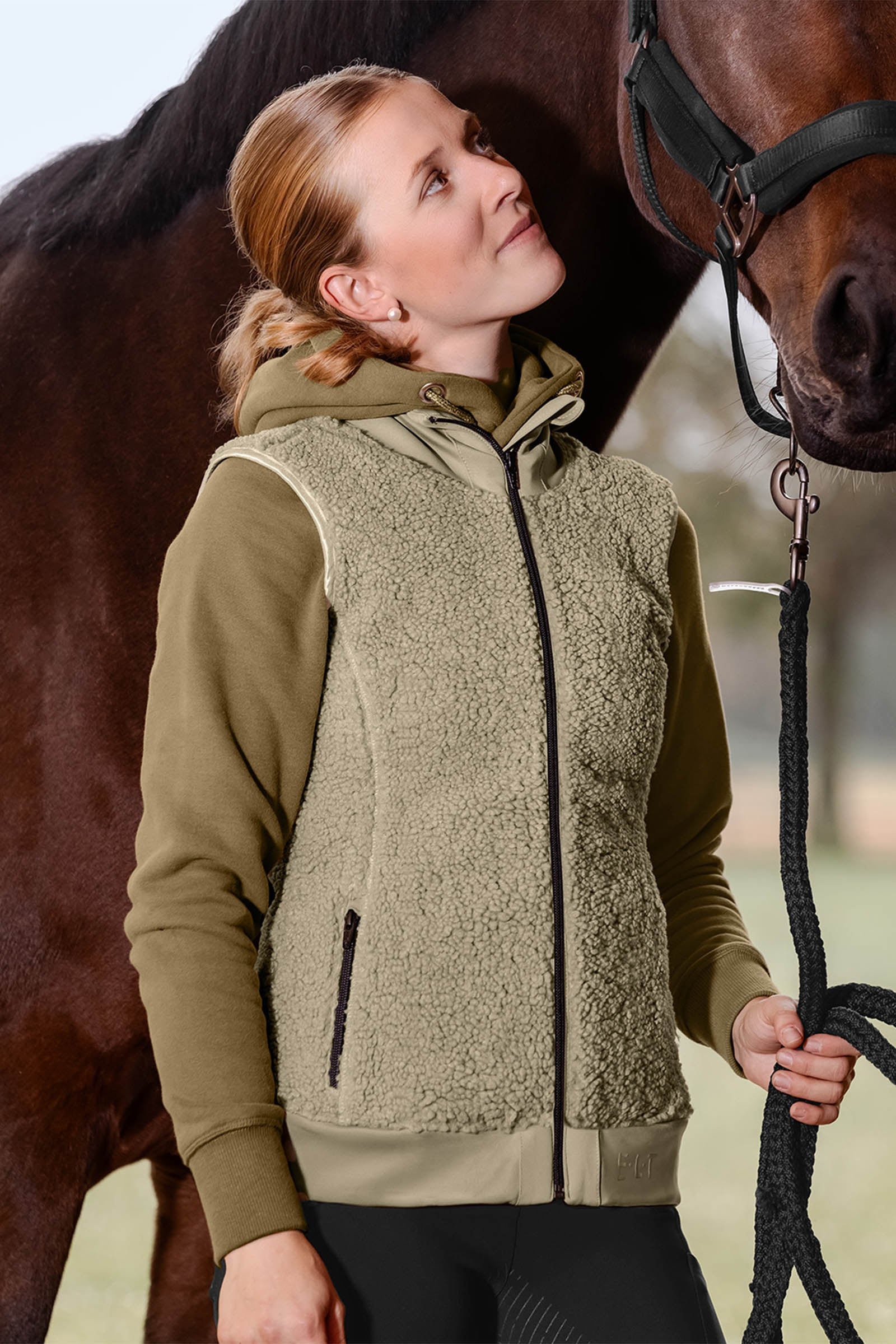ELT Rotterdam Women´s Fleece Vest Women’s Riding Clothing