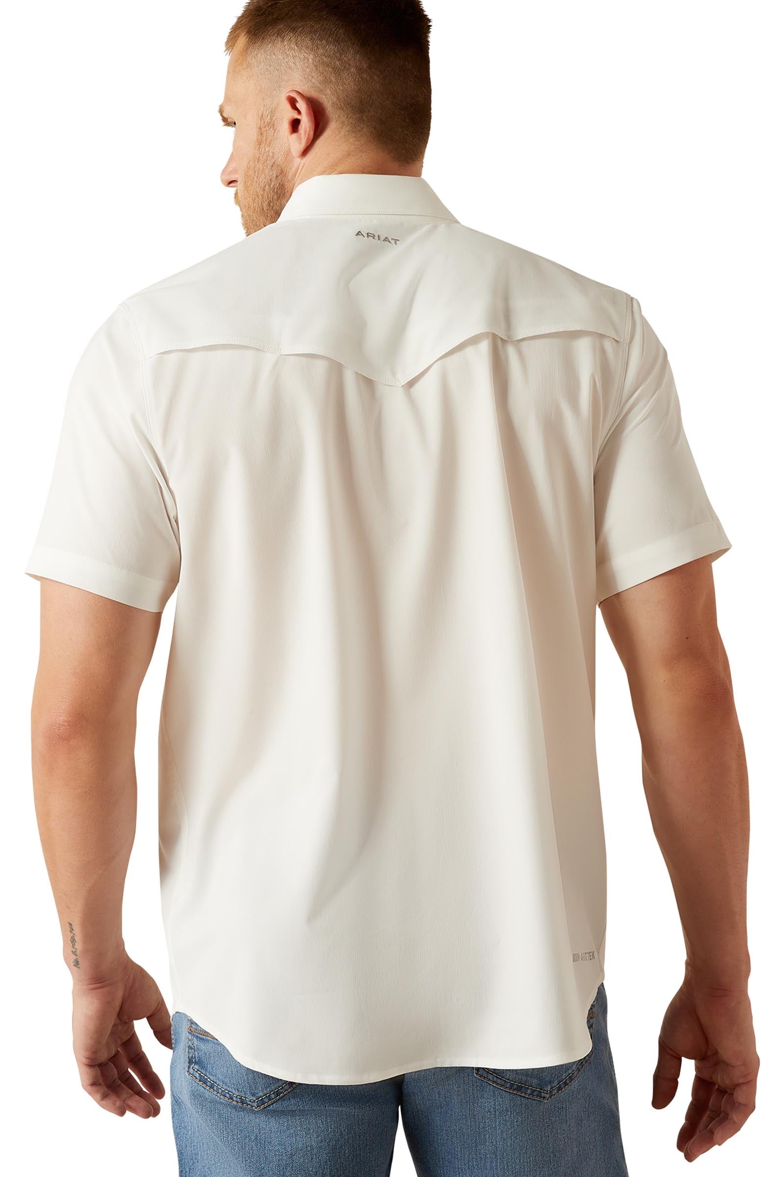 Ariat Men's VentTEK Western Fitted Shirt Mens Riding Clothing