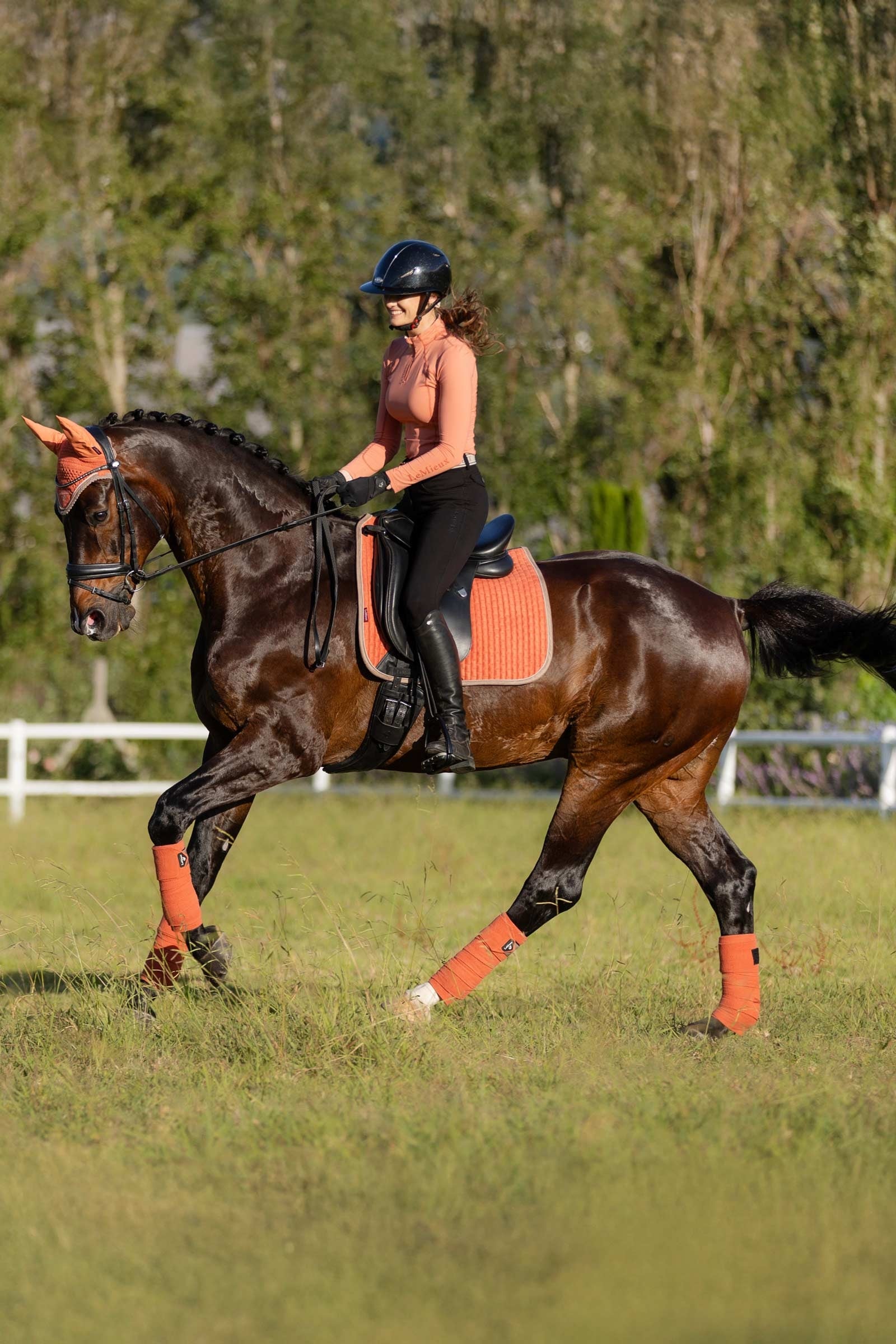 LeMieux Suede Square Dressage Saddle Pad Saddle Pads