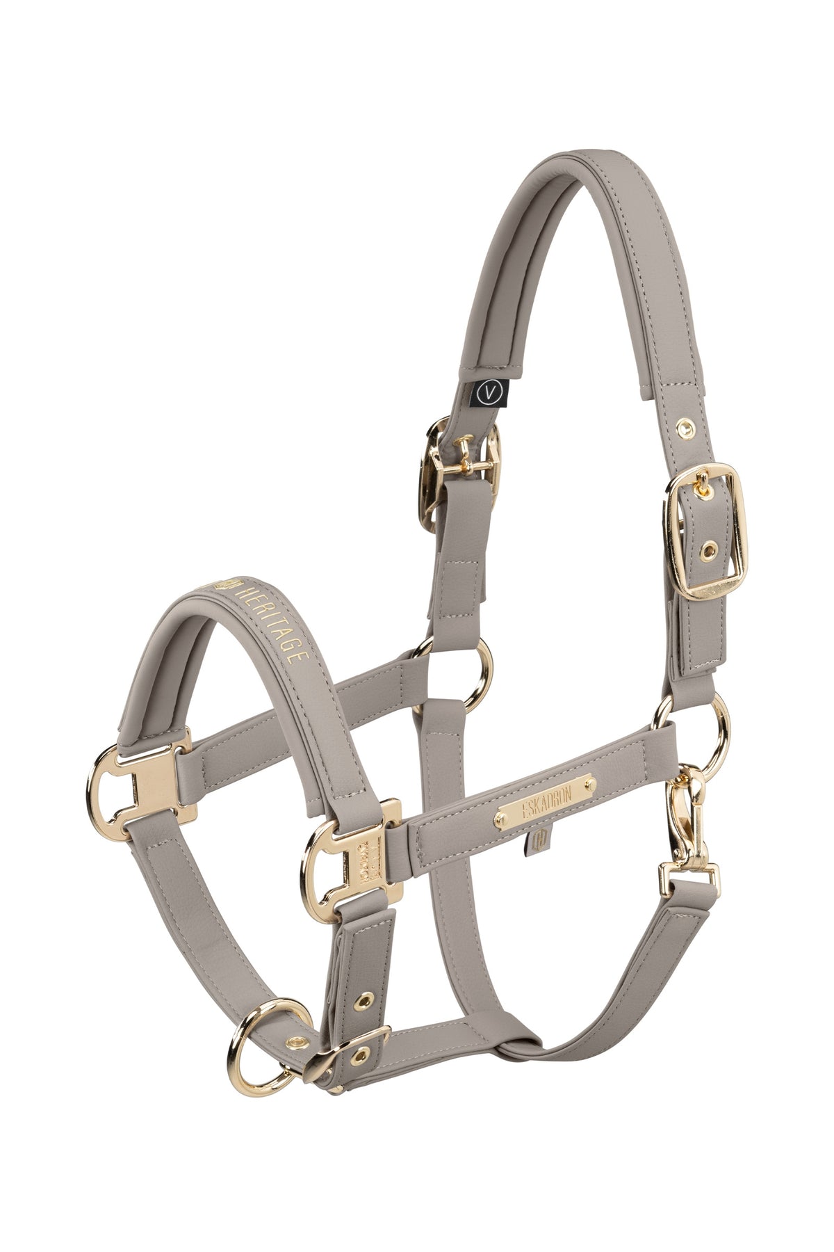 Eskadron Heritage 26/27 Faux Leather Double PIN Headcollar Halters & Leads