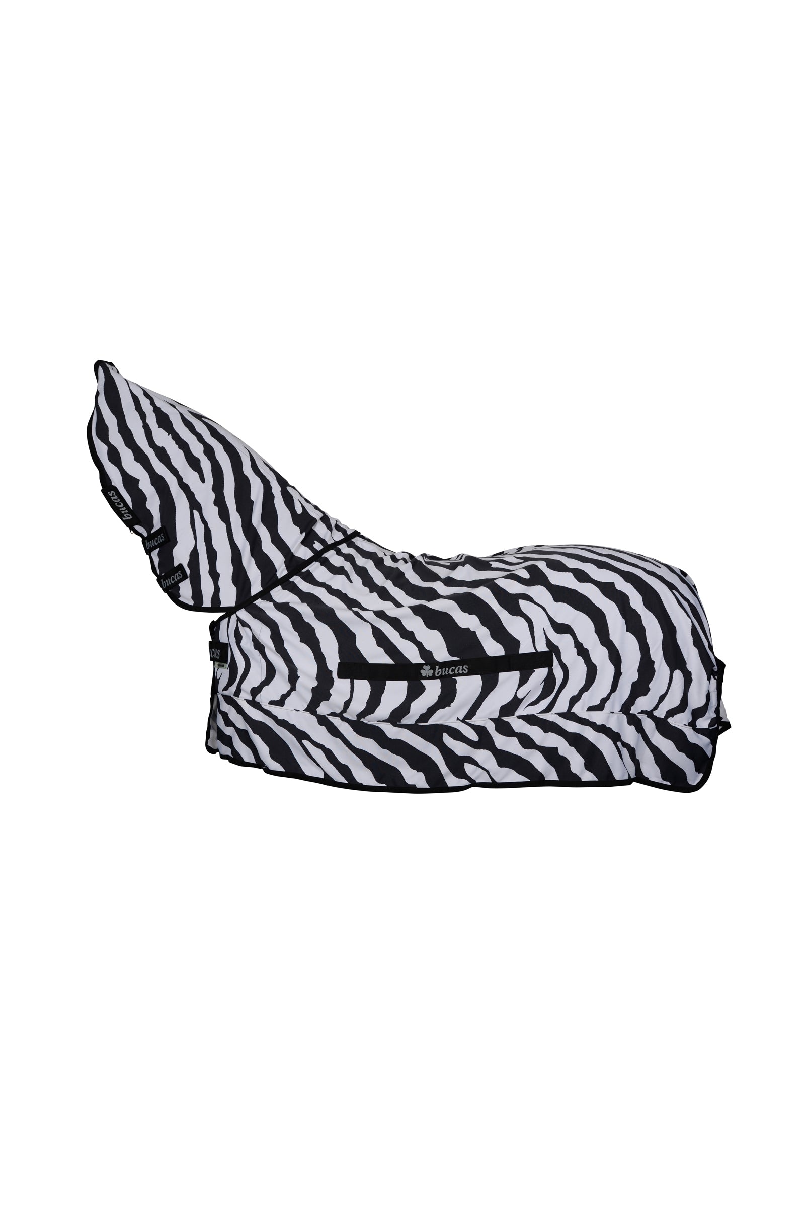 Bucas Sweet-Itch Zebra Ekzemerdecke mit festem Halsteil Pferdedecken
