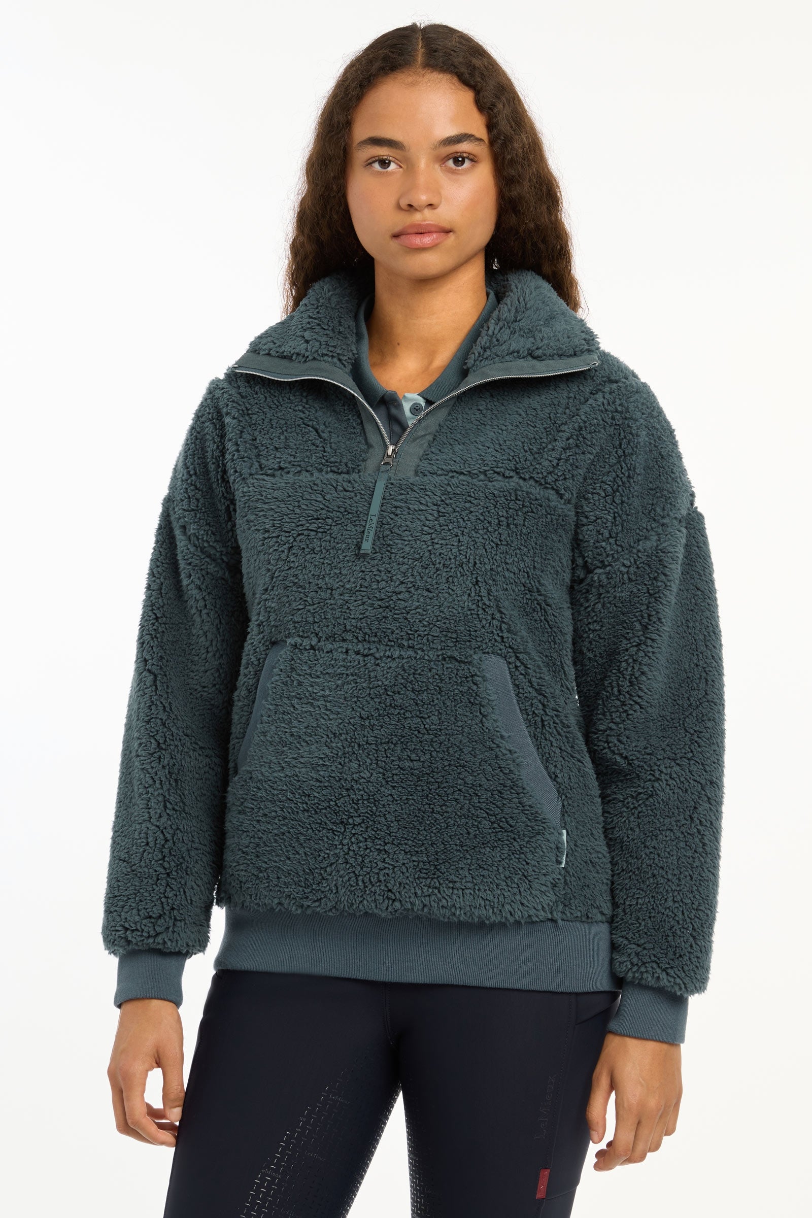 LeMieux Tara Women's Teddy Fleece Jacket Women’s Riding Clothing