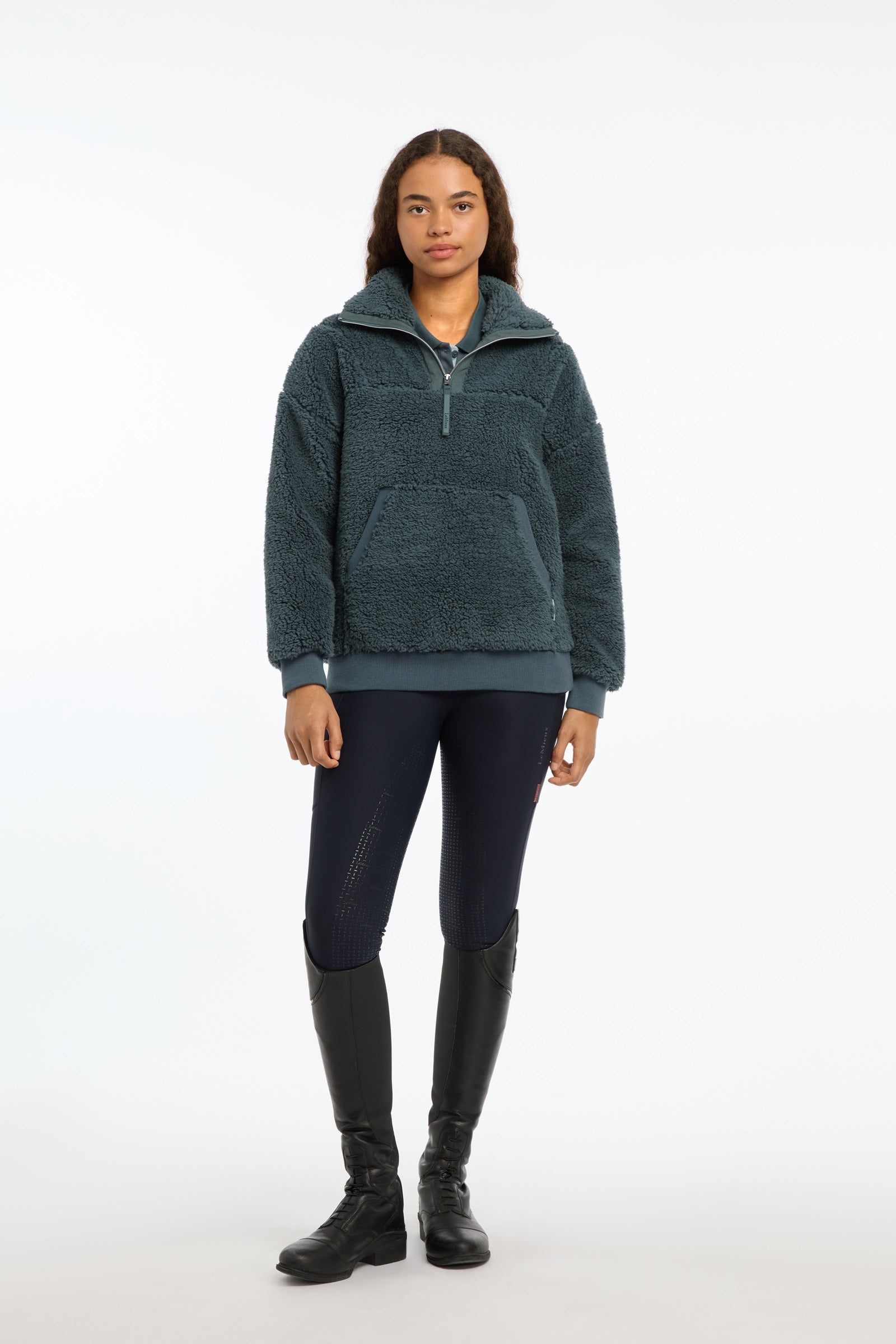 LeMieux Tara Women's Teddy Fleece Jacket Women’s Riding Clothing