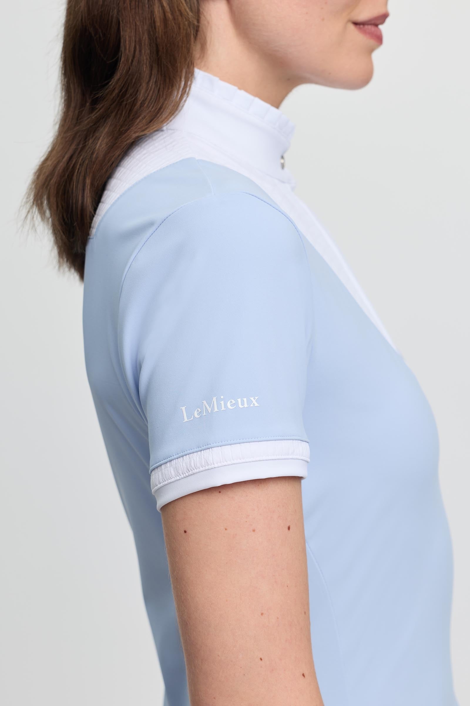 LeMieux Lemieux Sophia Short Sleeve Pleated Show Shirt Women’s Riding Clothing