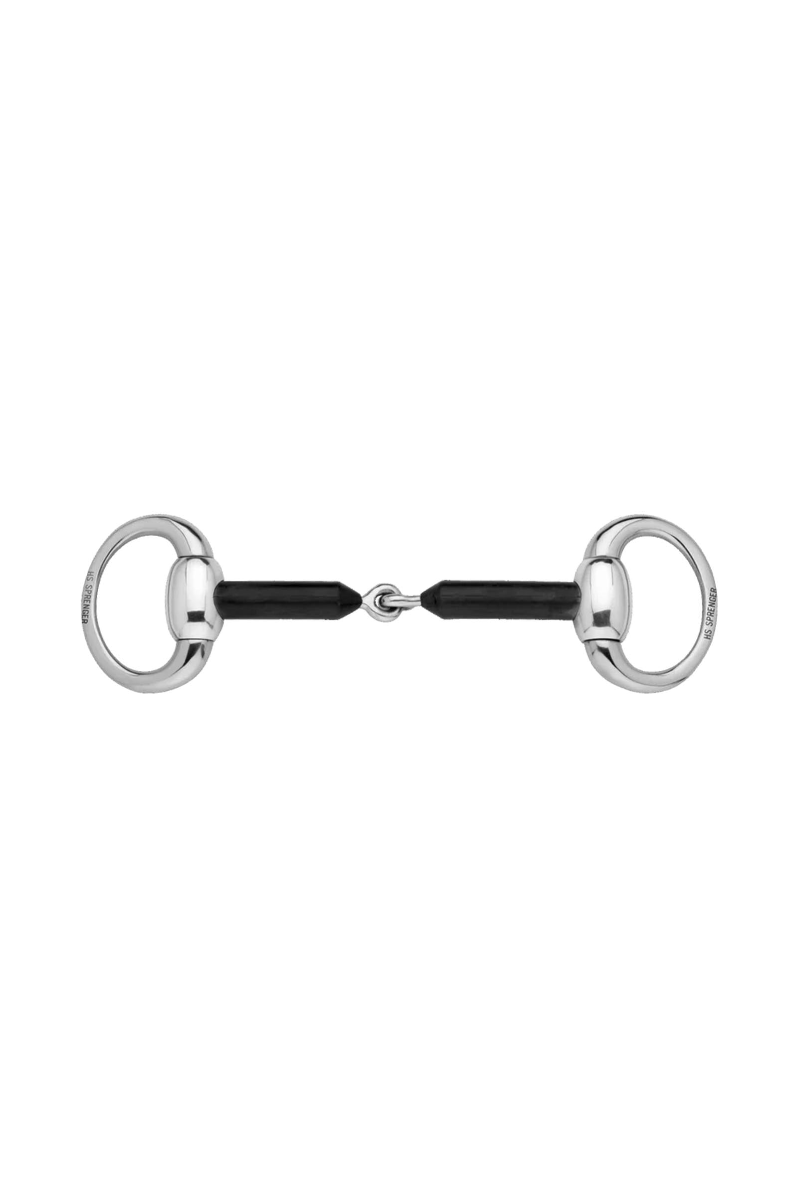 Sprenger Olivenkopftrense Hardcarbon, einfach gebrochen, 16 mm, Edelstahl Gebisse
