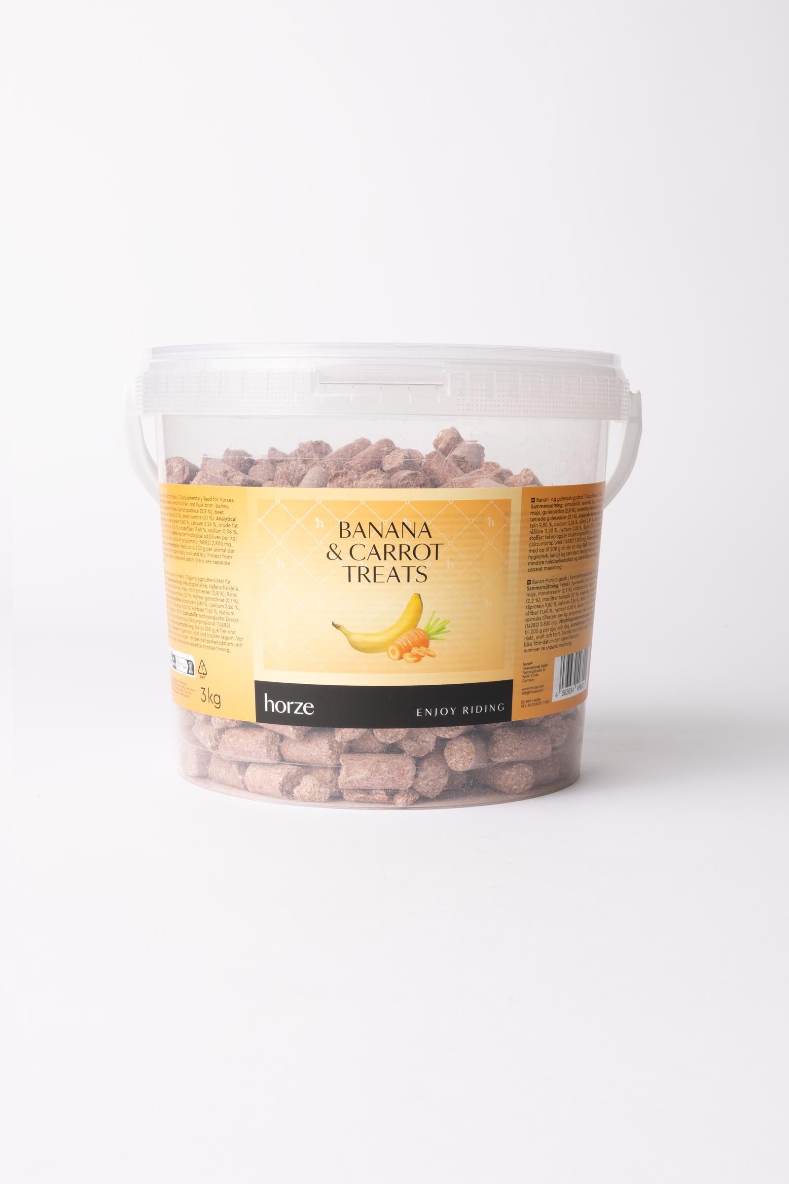 Horze Leckerlis Banane & Karotte, 3 kg Horse Feed & Nutrition