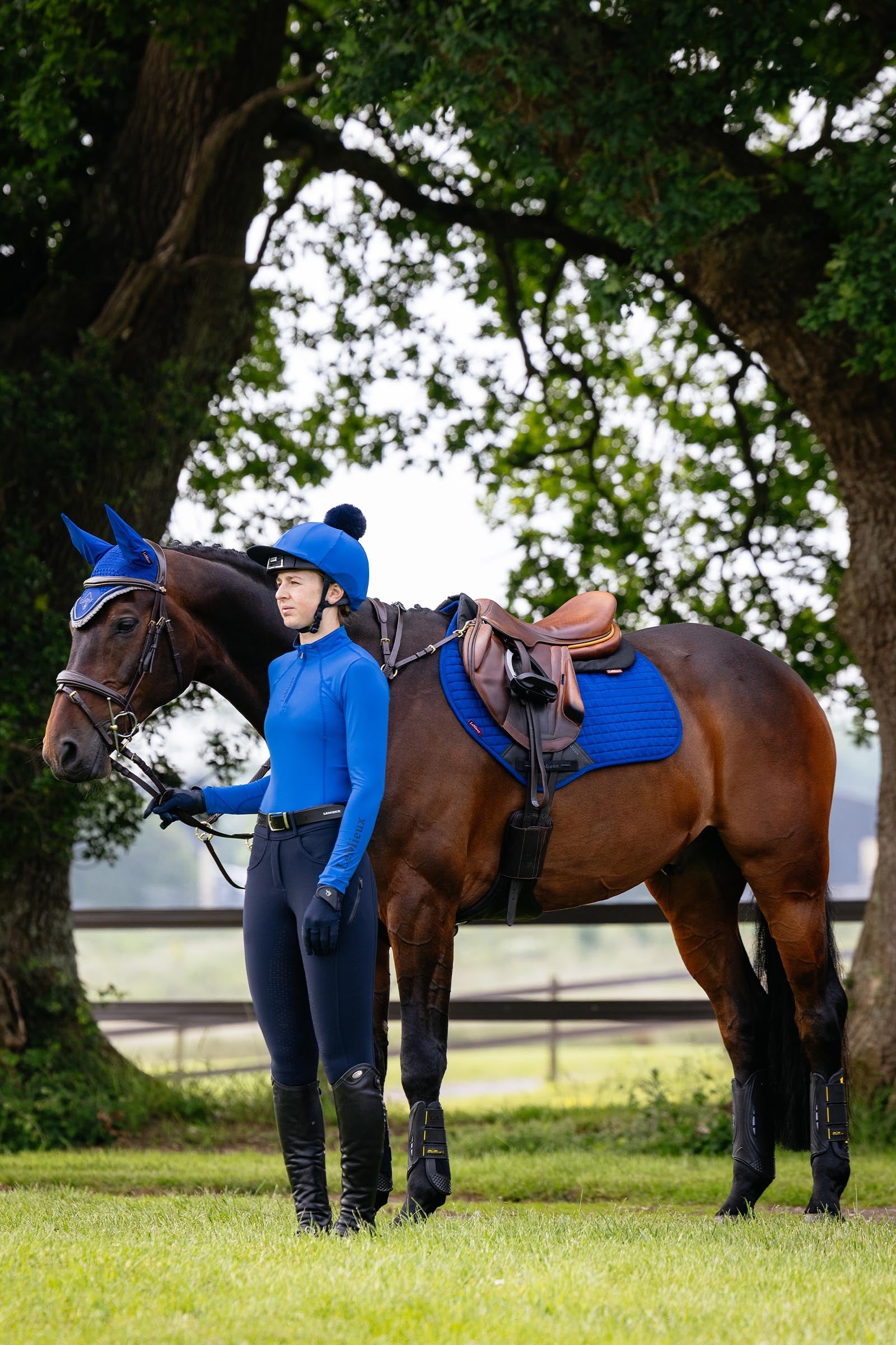 LeMieux Suede Close Contact Saddle Pad Saddle Pads