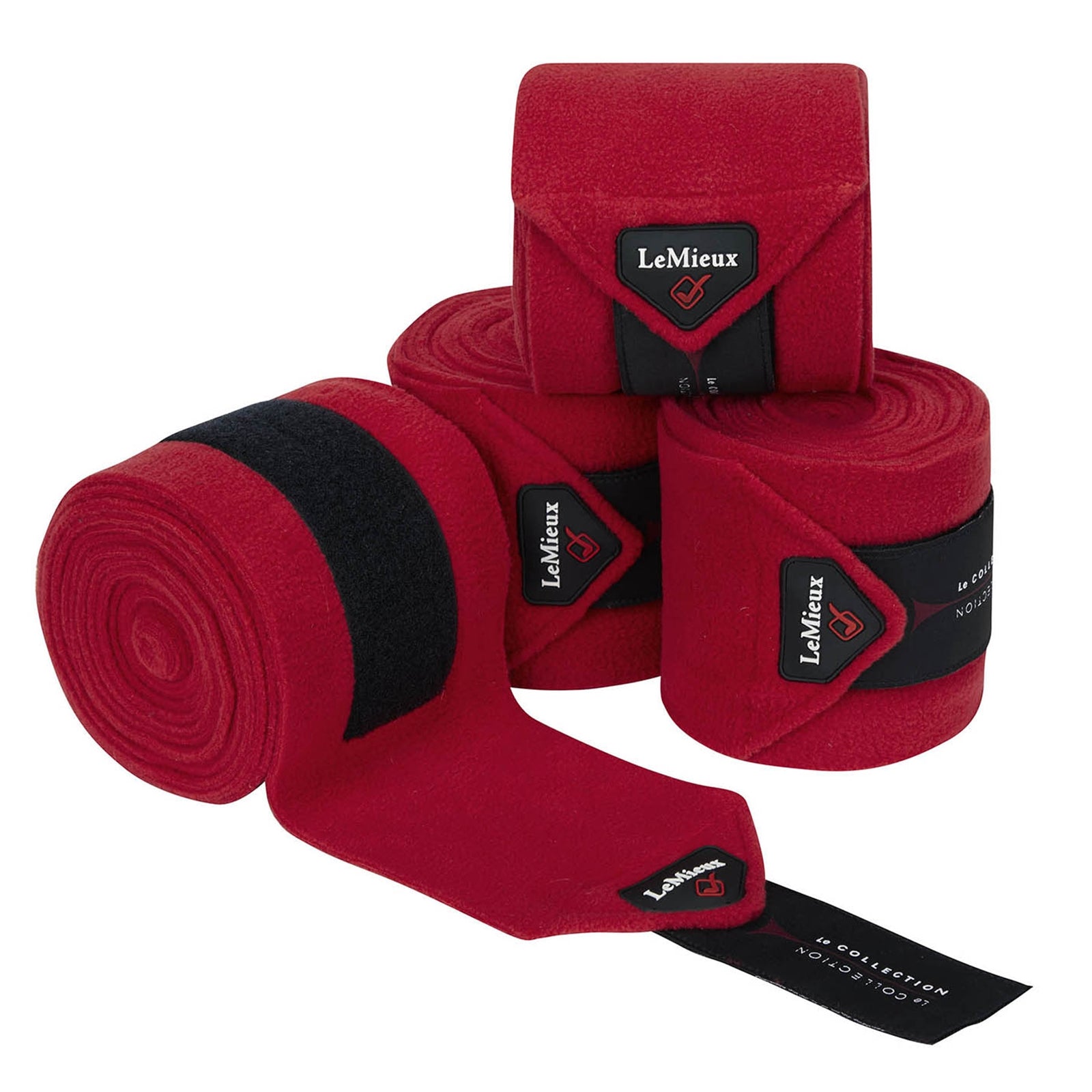 LeMieux Luxury Polo Bandagen, 4-er Set Leg Protection & Hoof Protection for Horses