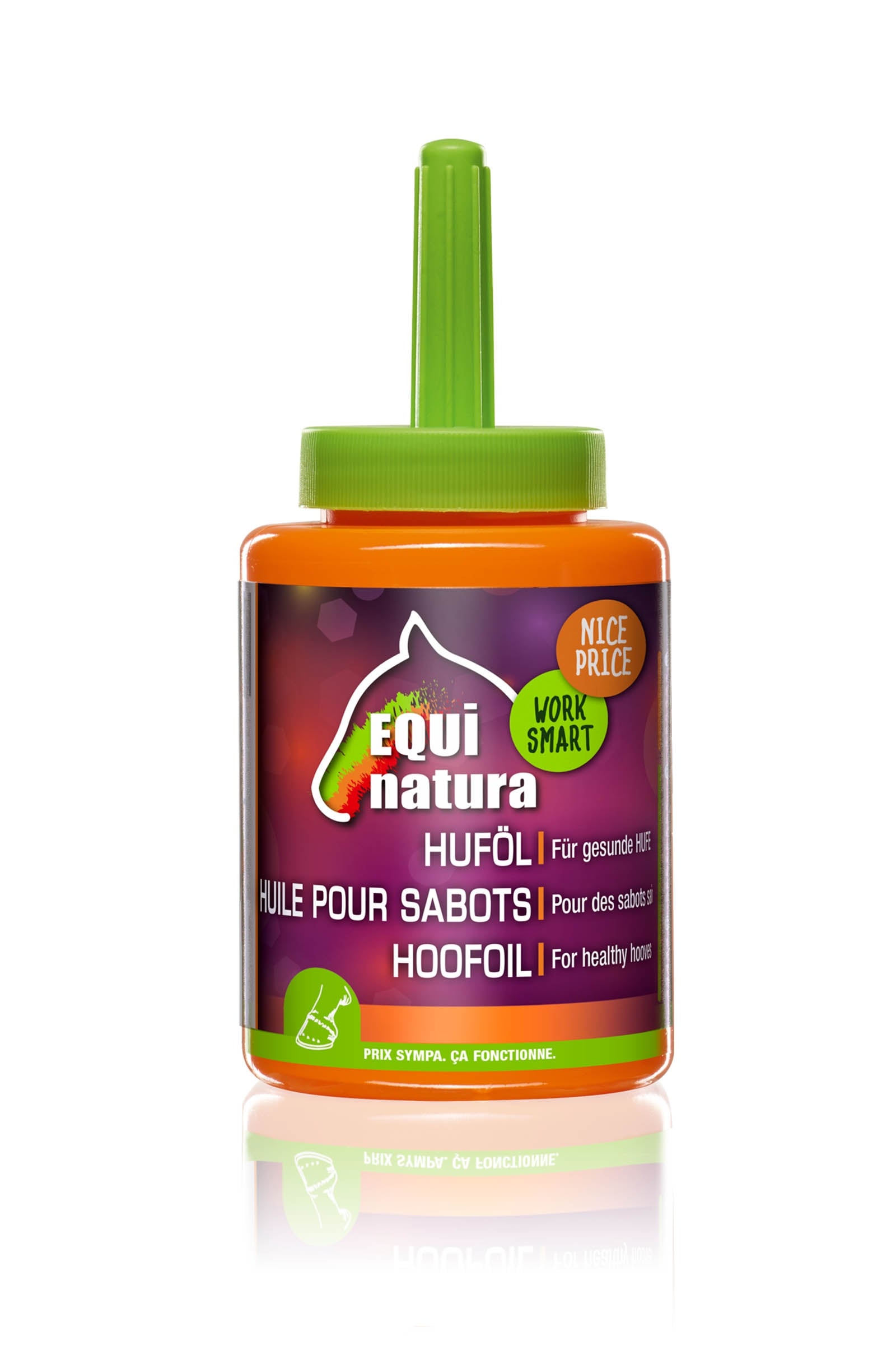 Equinatura Huföl mit Pinsel, 450 ml Pflege
