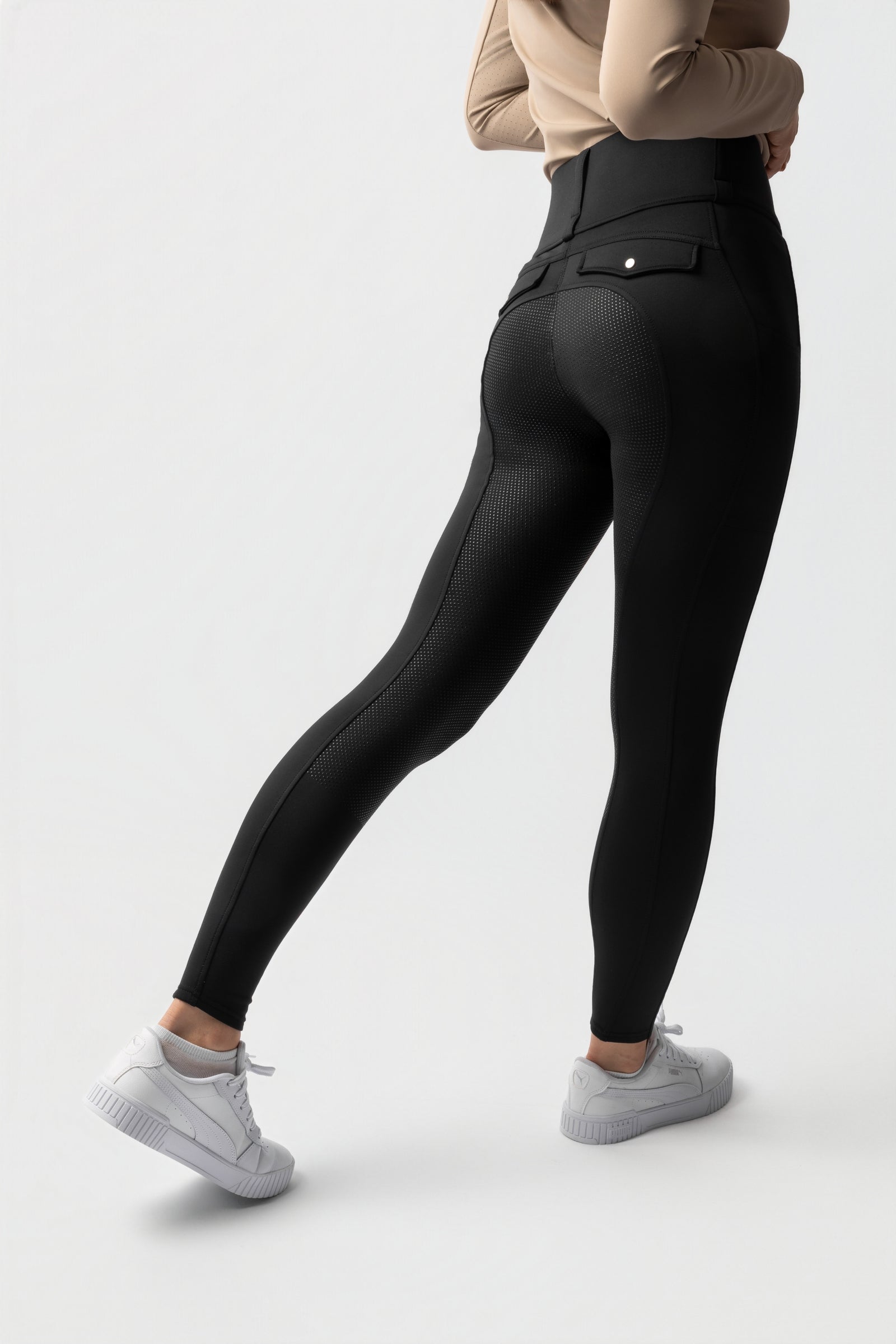 Horze Anya Damen Hybrid Thermo-Reithose mit Fullgrip Womens Breeches