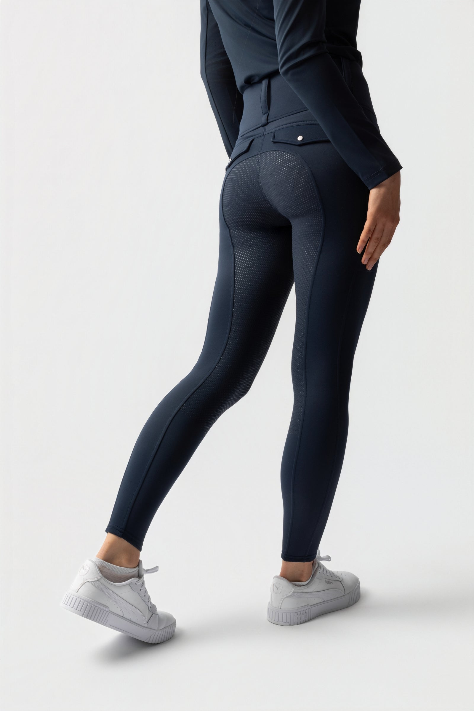 Horze Anya Damen Hybrid Thermo-Reithose mit Fullgrip Womens Breeches