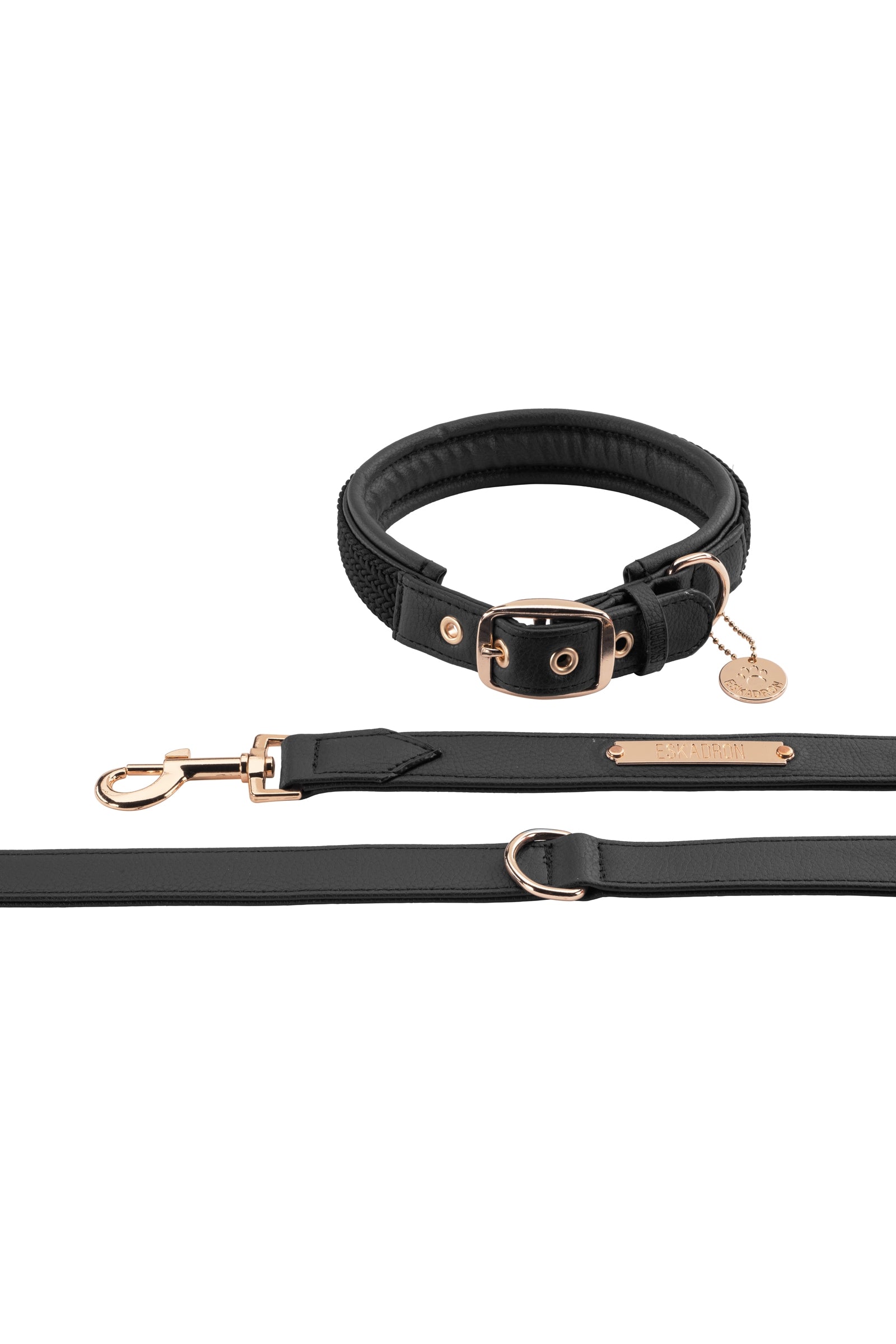 Eskadron Heritage AW24 Hundehalsband- und Leinen-Set aus Kunstleder Hund